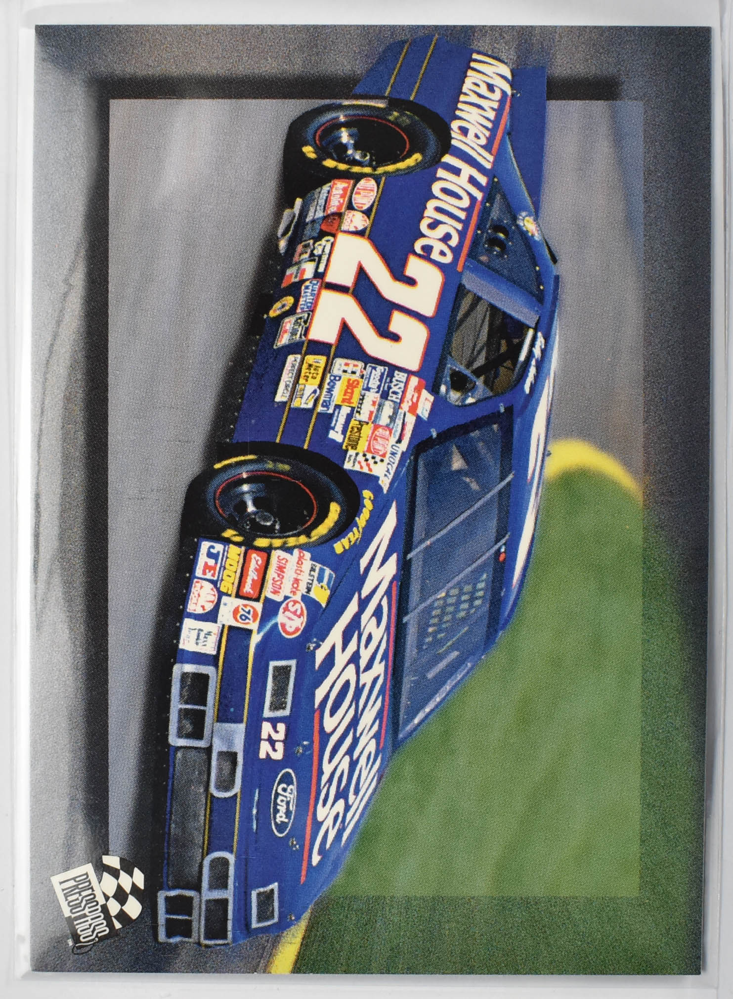 Maxwell House 44 Ford Thunderbird No.22 Nascar Card