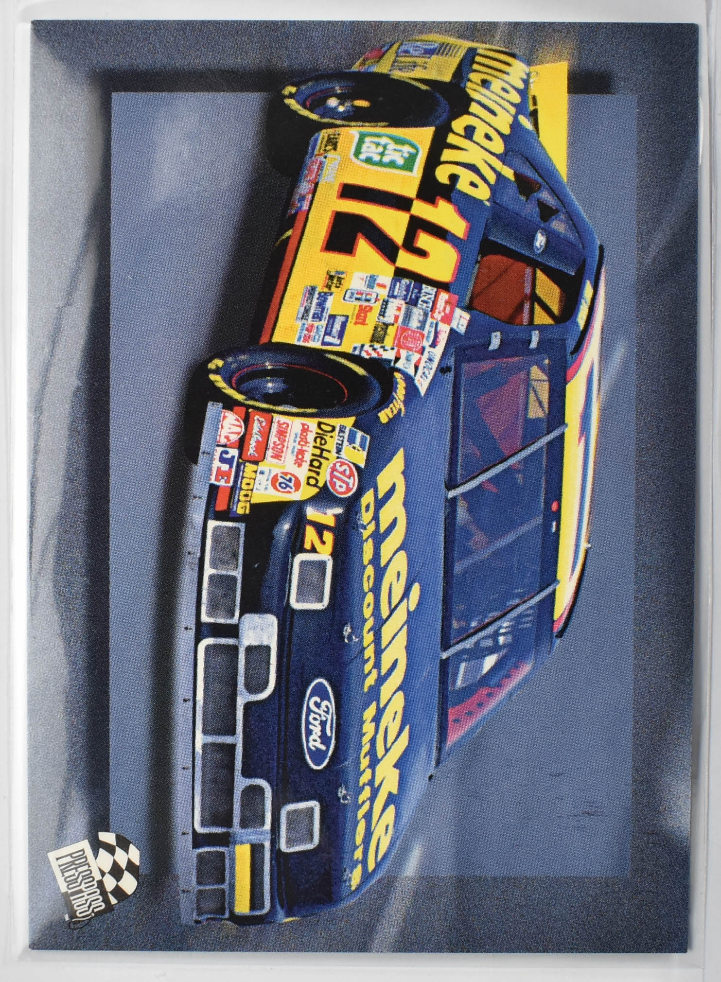 Meineke Ford Thunderbird 45 Nascar Card