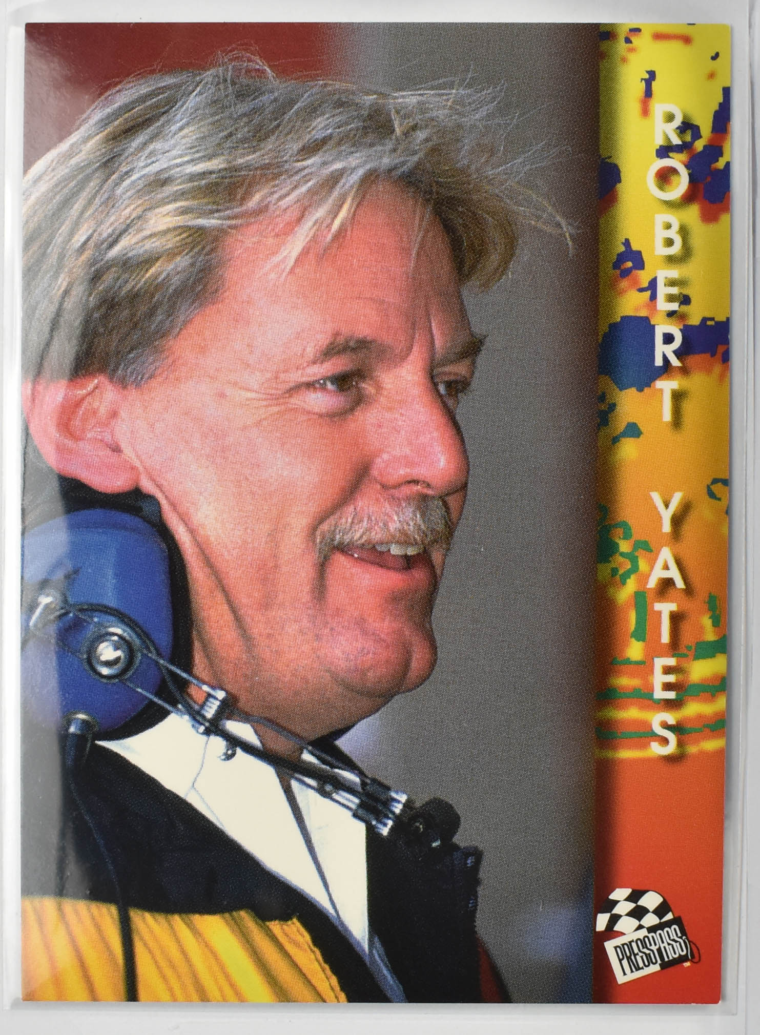 Robert Yates 90 Press Pass Nascar Card