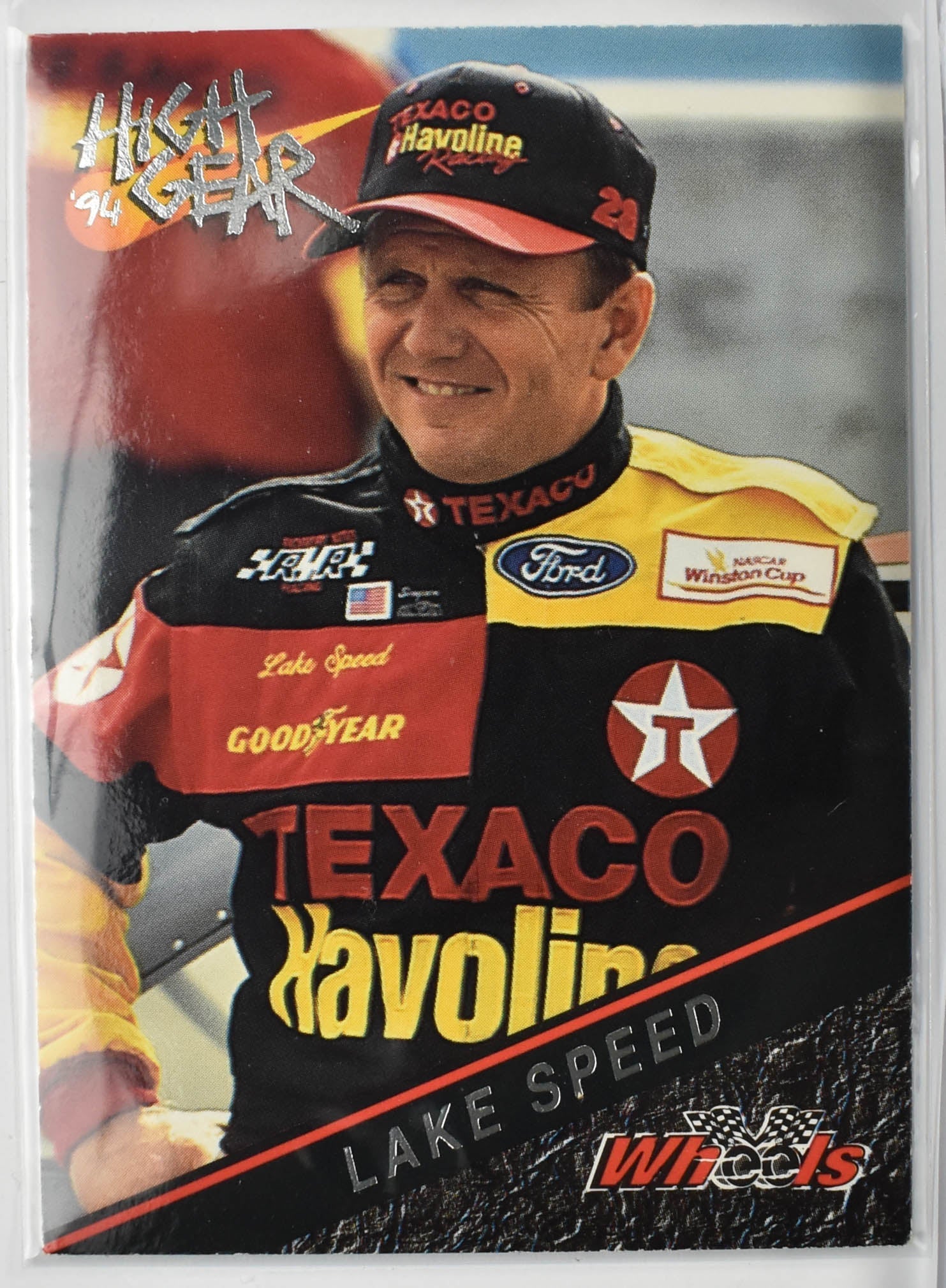 Lake Speed 25 High Gear Nascar Card