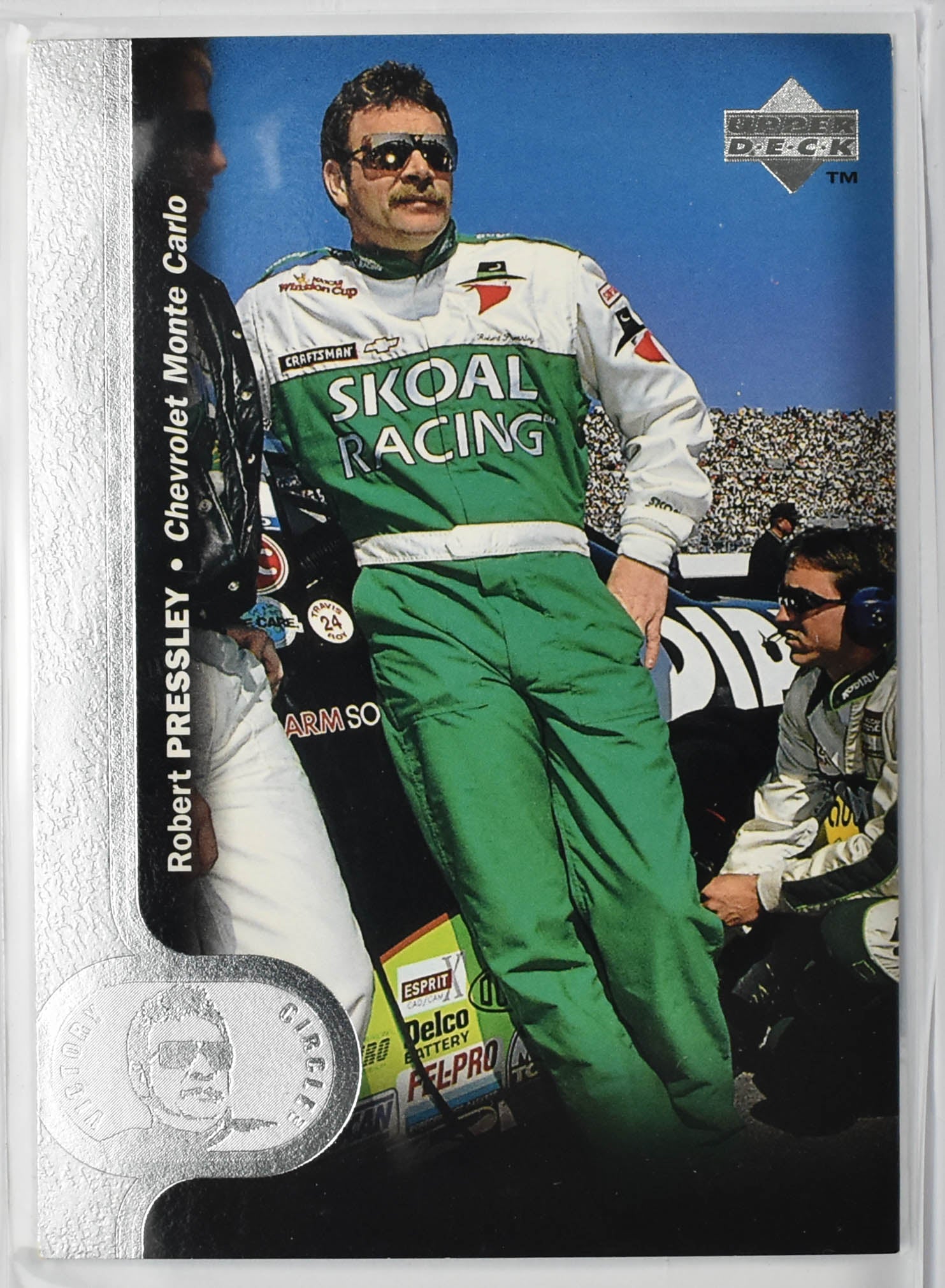 Robert Pressley 33 Upper Deck Nascar Card