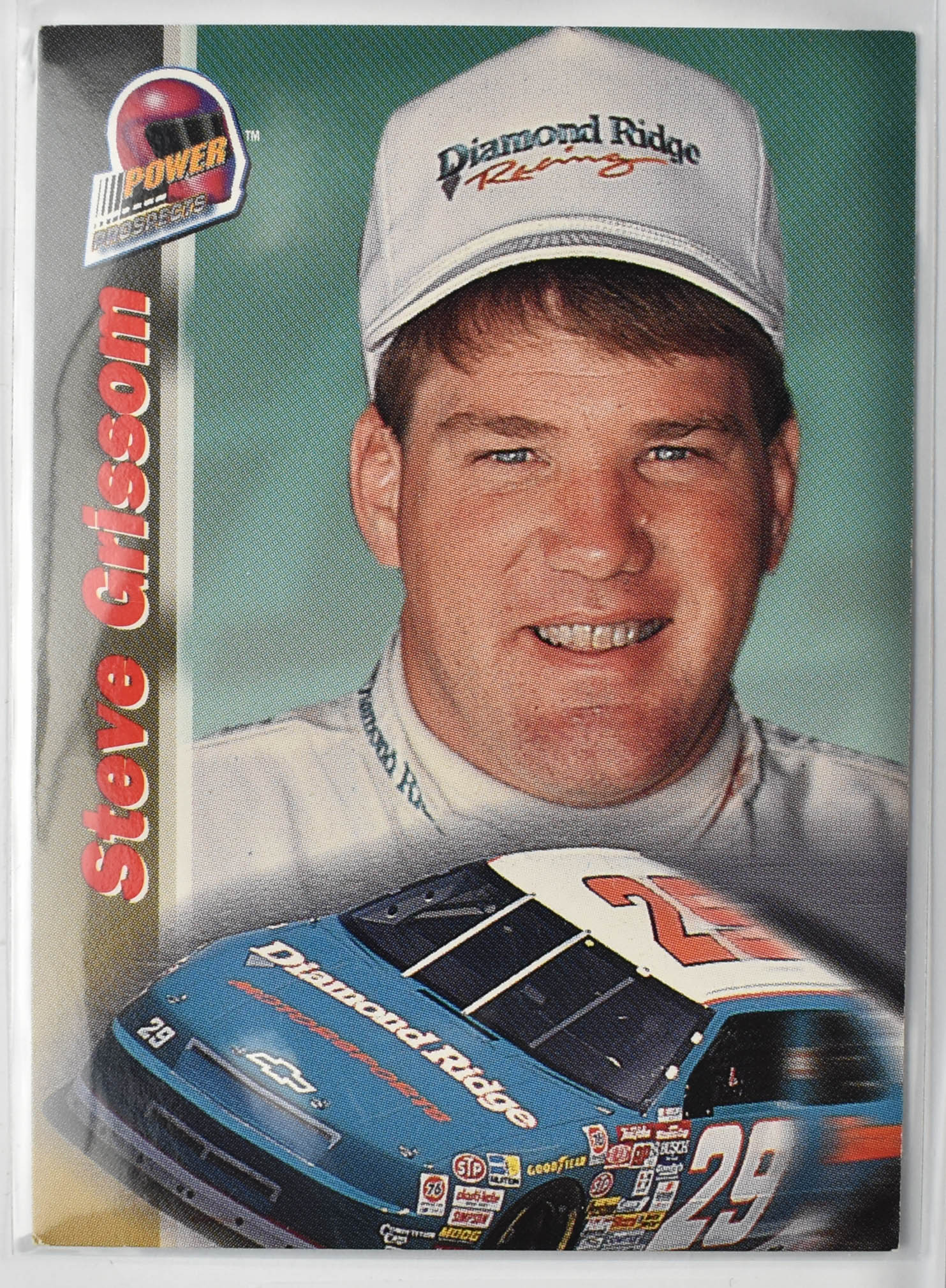 Steve Grissom PP28 Power Racing Nascar Card