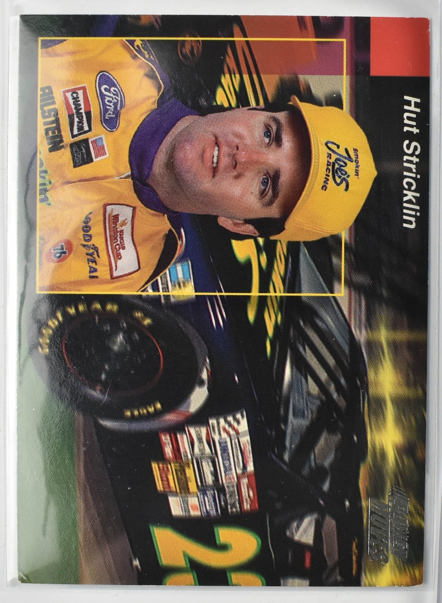 Hut Stricklin Preview 7 Power Racing Nascar Card