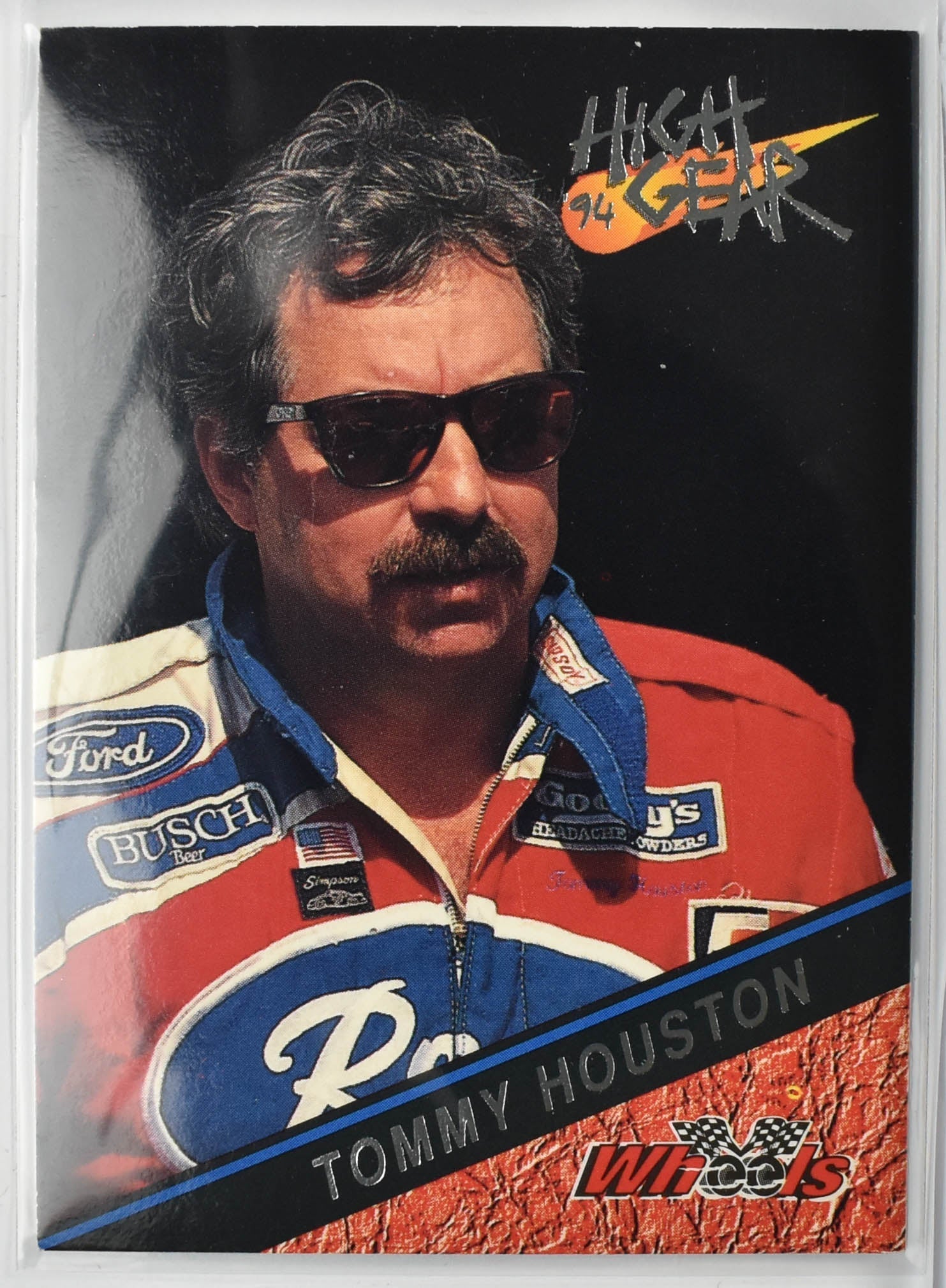 Tommy Houston 69 High Gear Nascar Card