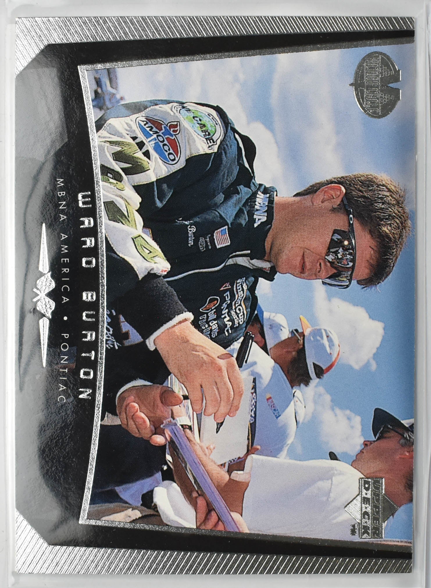 Ward Burton 11 Upper Deck Nascar Card