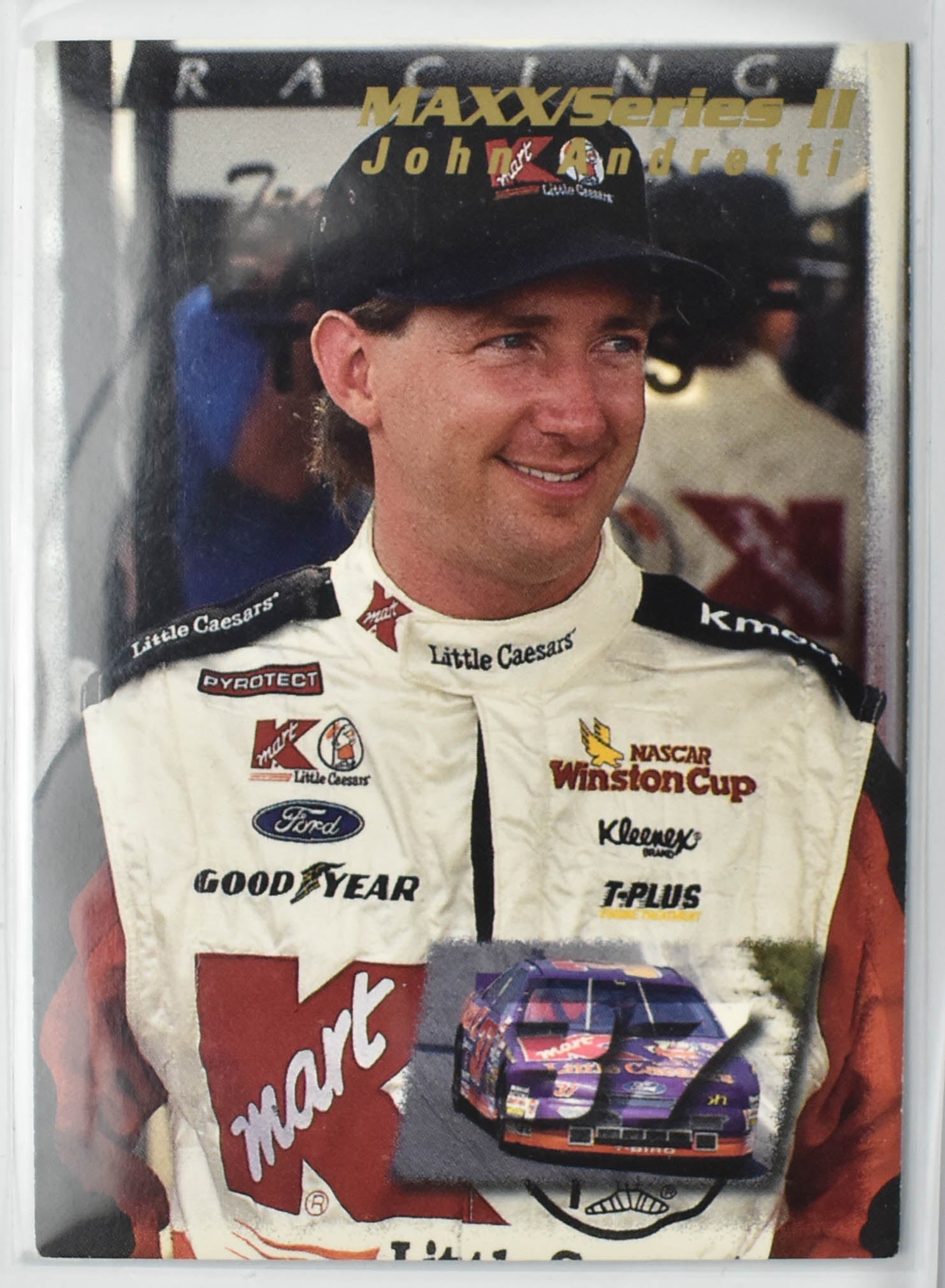 John Andretti 186 MAX Series Nascar Card