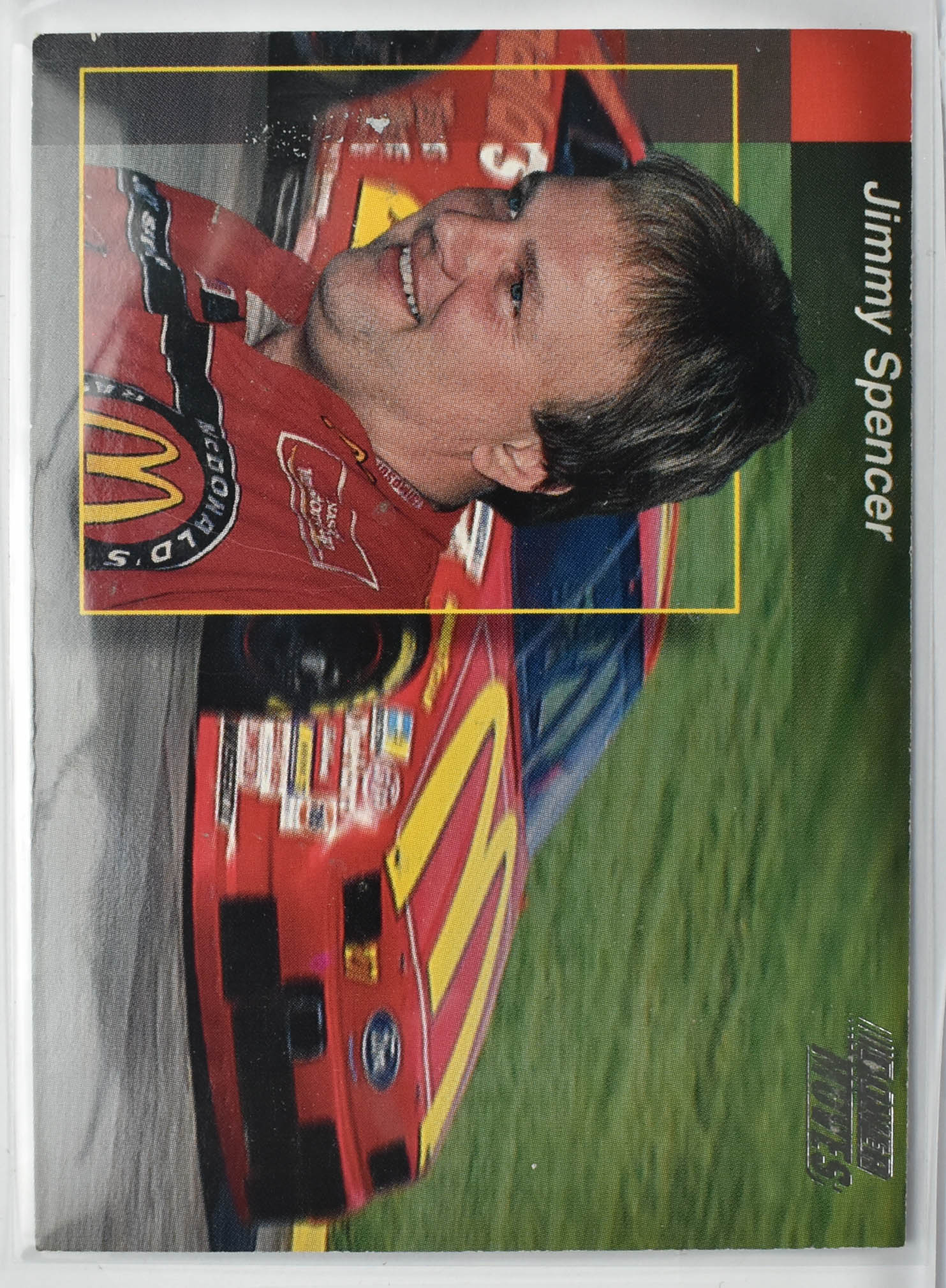 Jimmy Spencer Preview 5 Power Racing Nascar Card