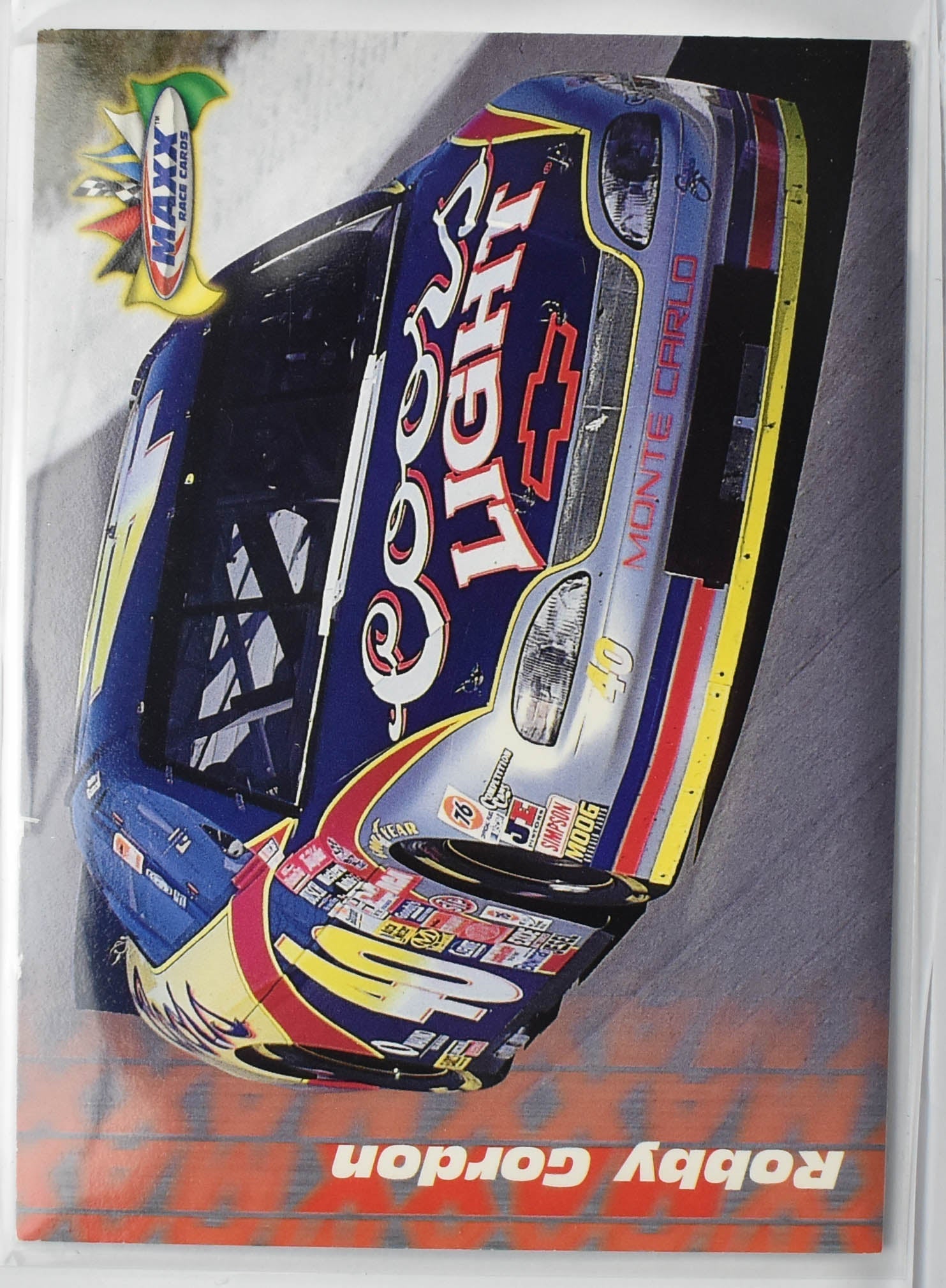 Robby Gordon 85 Nascar Card