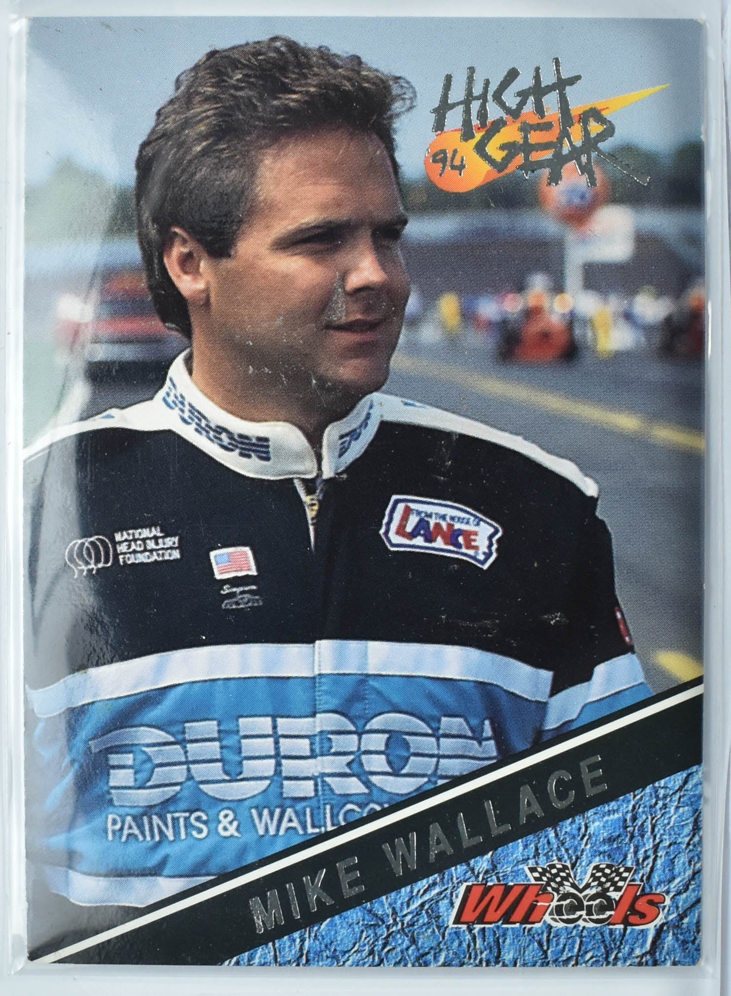 Mike Wallace 56 High Gear Nascar Card