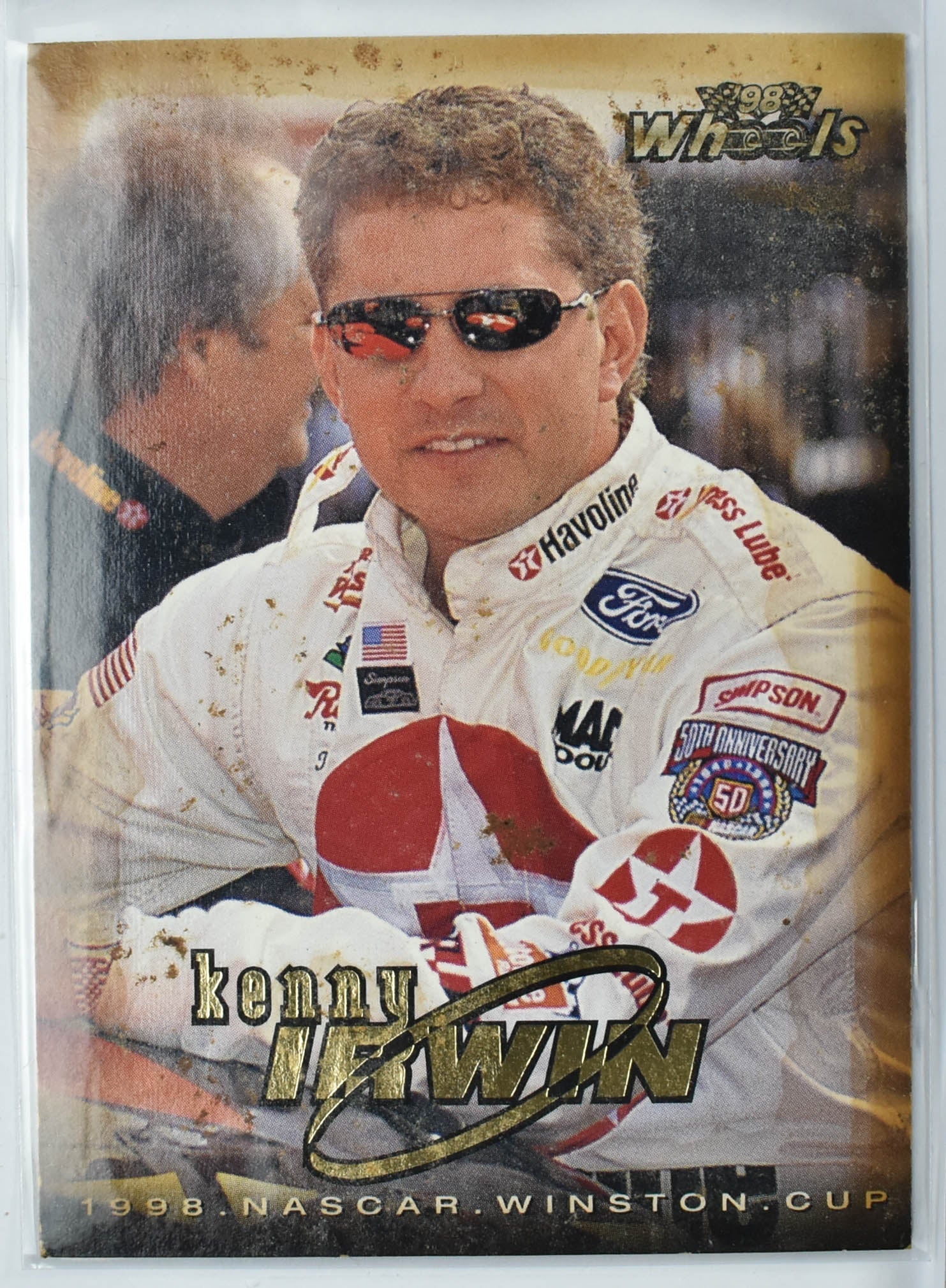 Kenny Irwin 15 Nascar Card