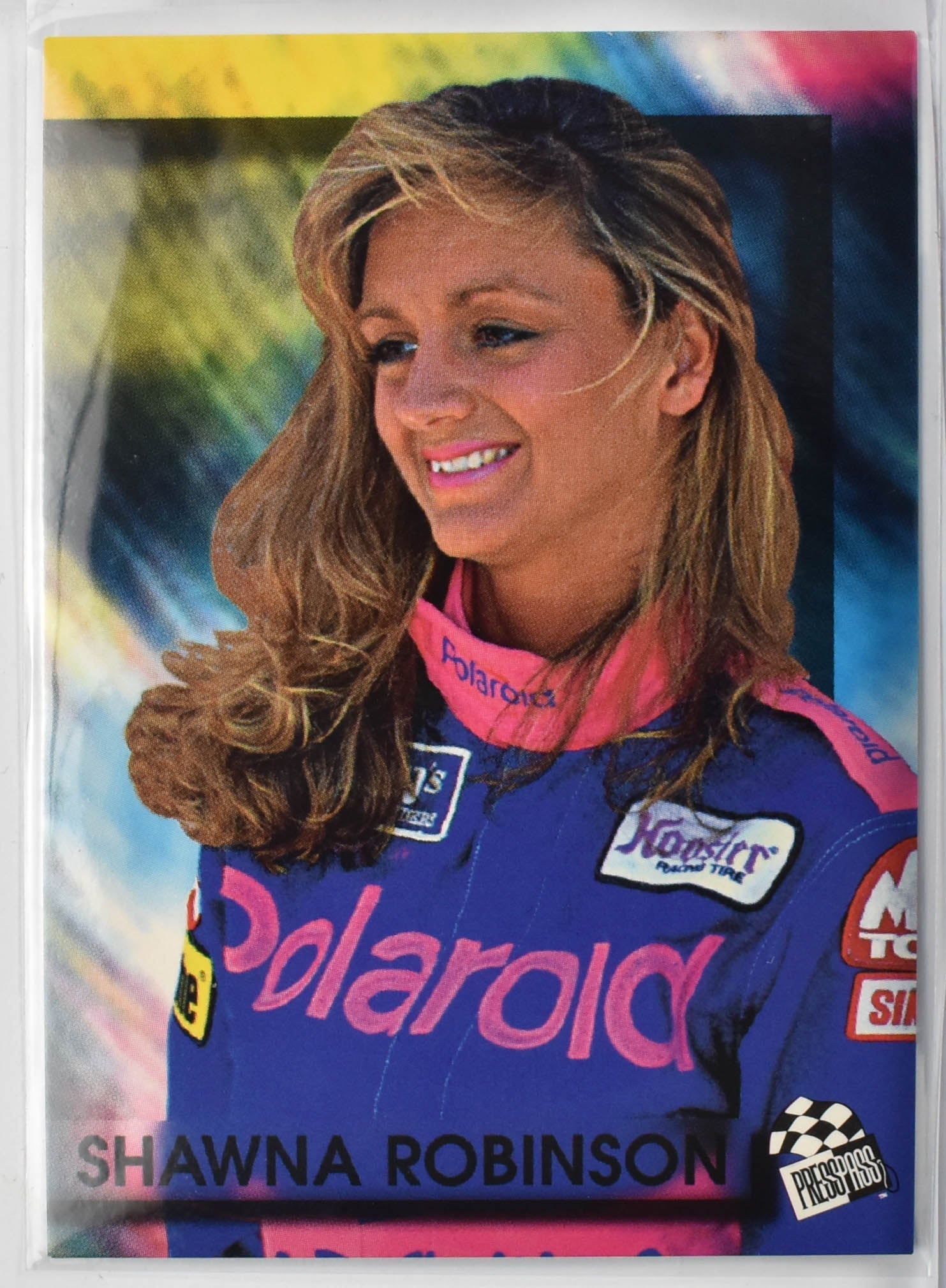 Shawna Robinson 63 Press Pass Nascar Card