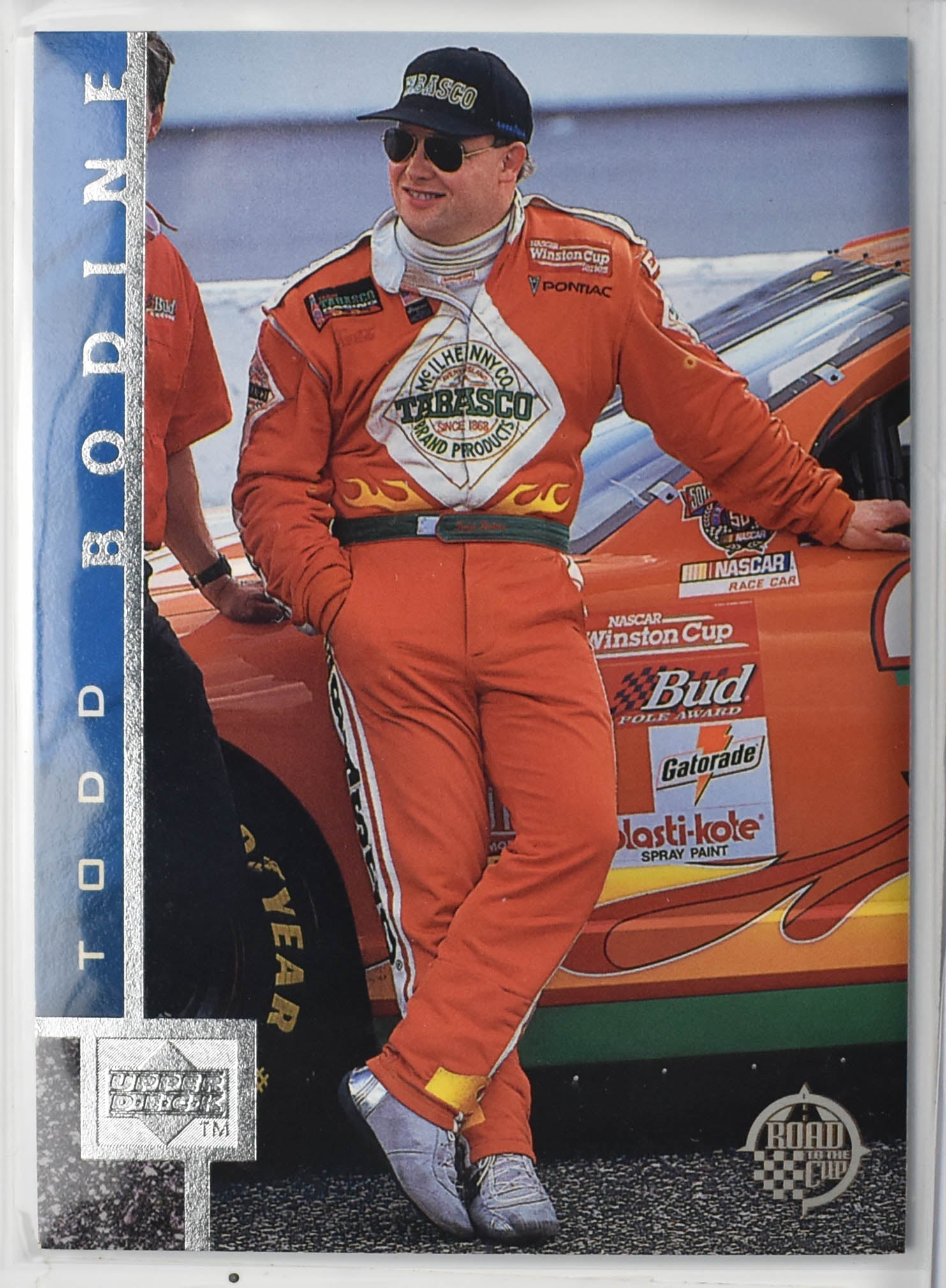 Todd Bodine 35 Upper Deck TB-1 Nascar Card