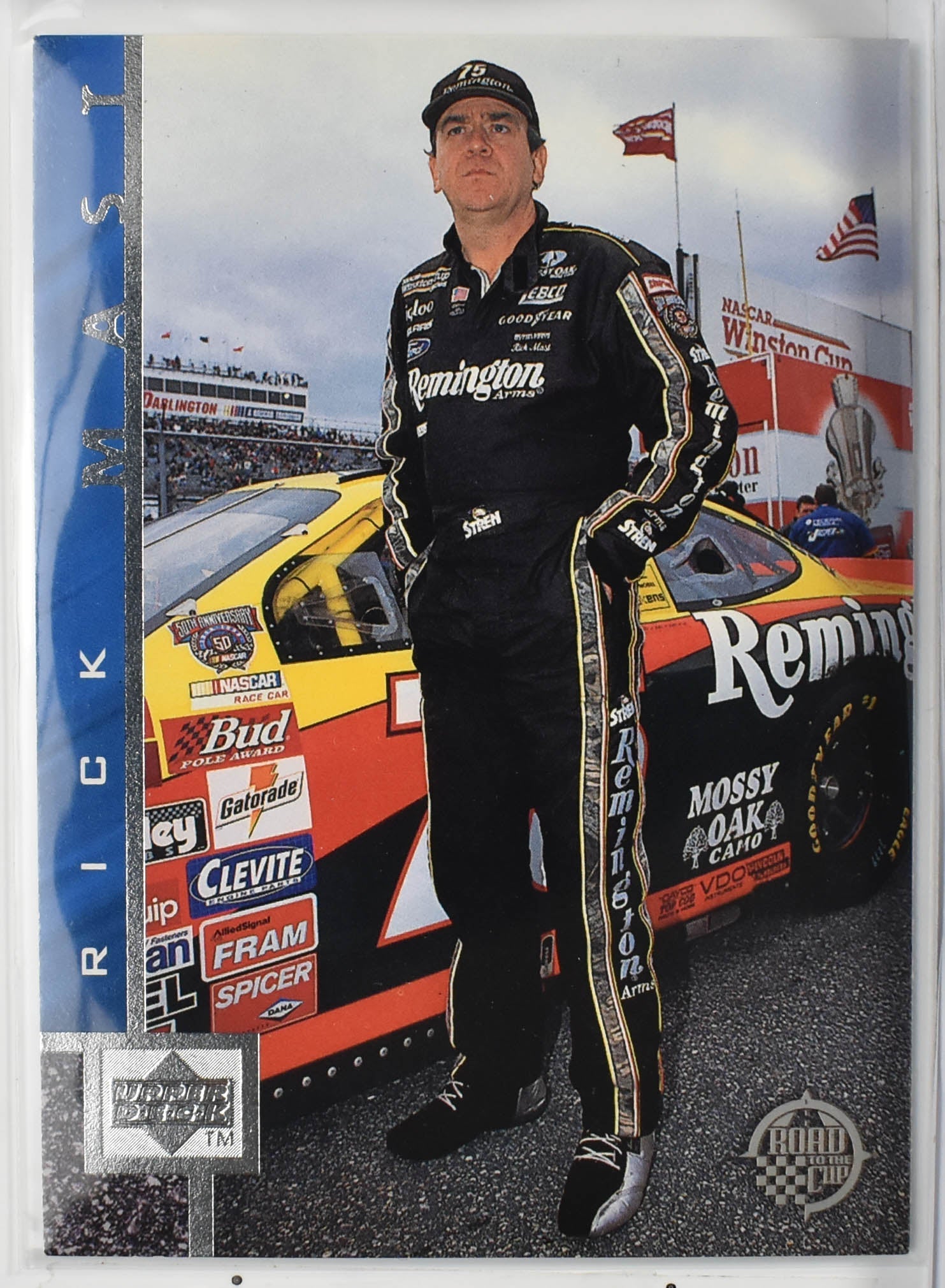 Rick Mast 34 Upper Deck RM-1 Nascar Card