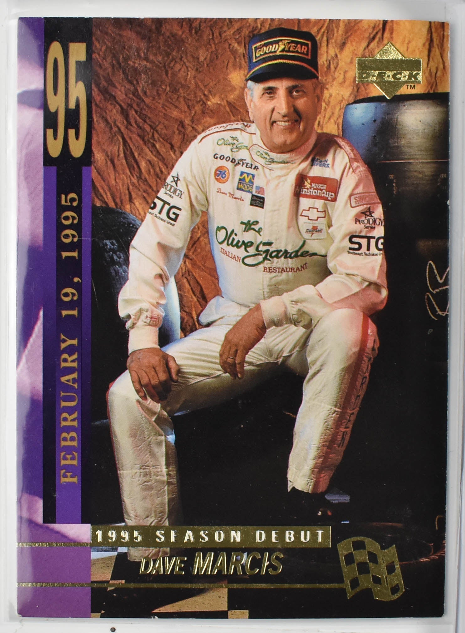 Dave Marcis 261 Upper Deck Nascar Card