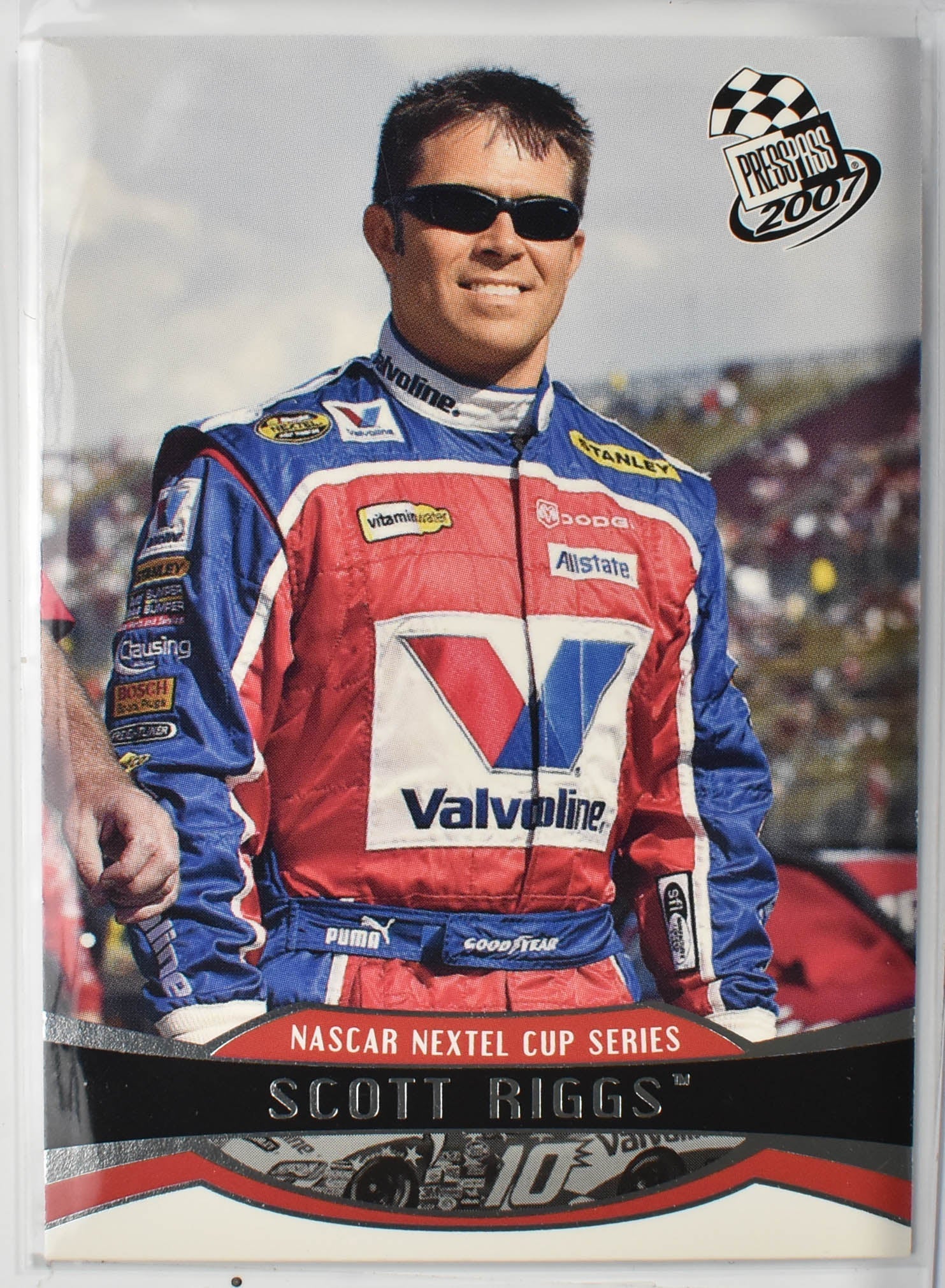 Scott Riggs 18 Press Pass Nascar Card