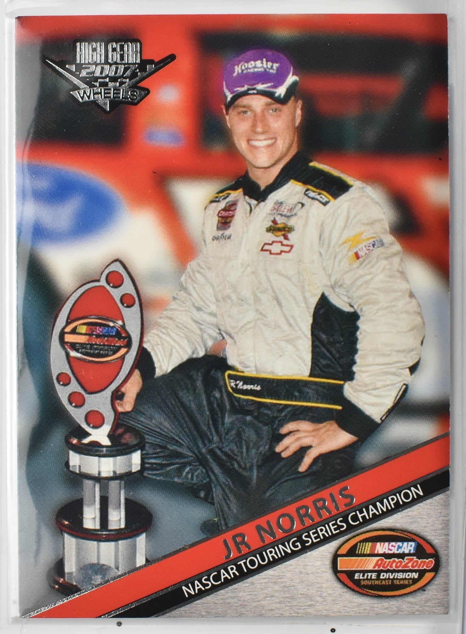 JR Norris 52 Nascar Card