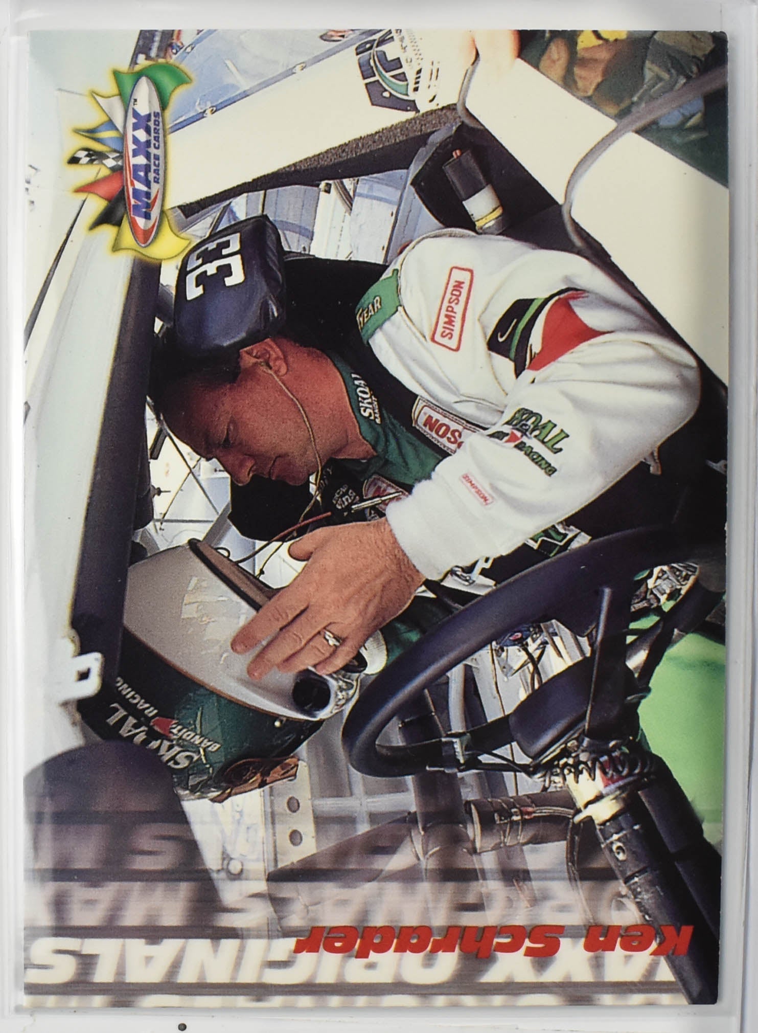 Ken Schrader 116 Nascar Card