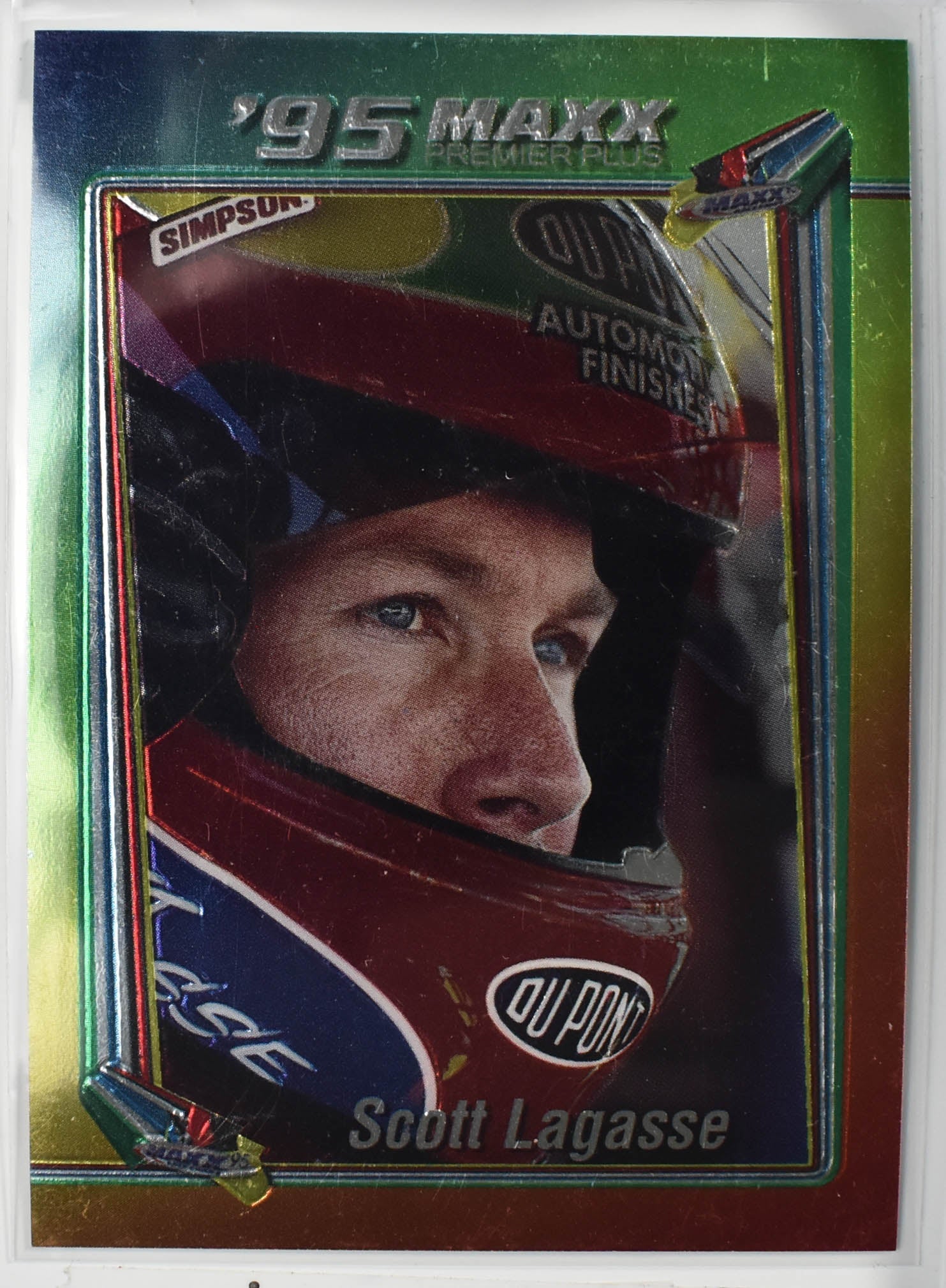 Scott Lagasse 3 Nascar Card 1995 MAXX