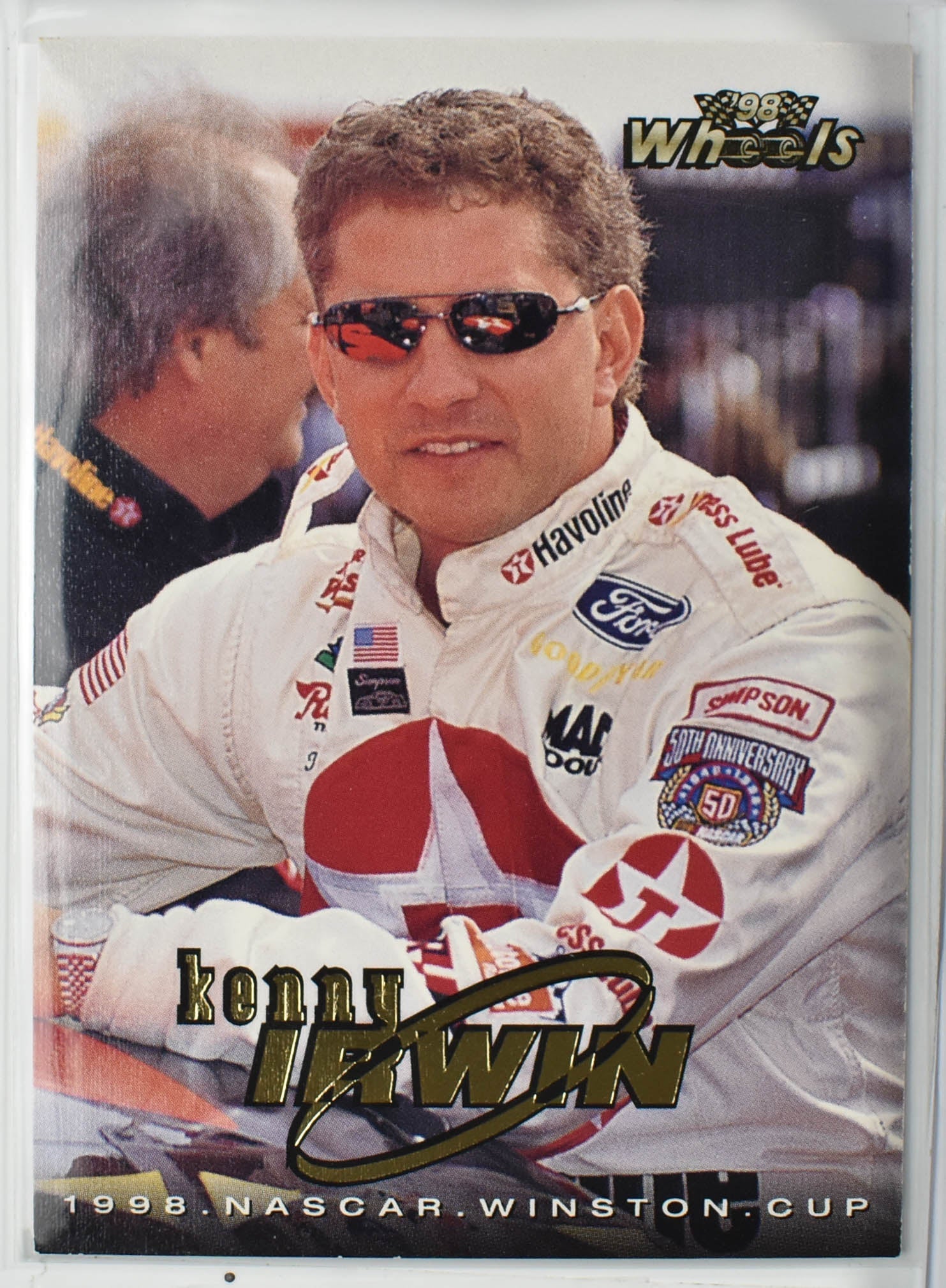 Kenny Irwin 15 Wheels Sports Nascar Card