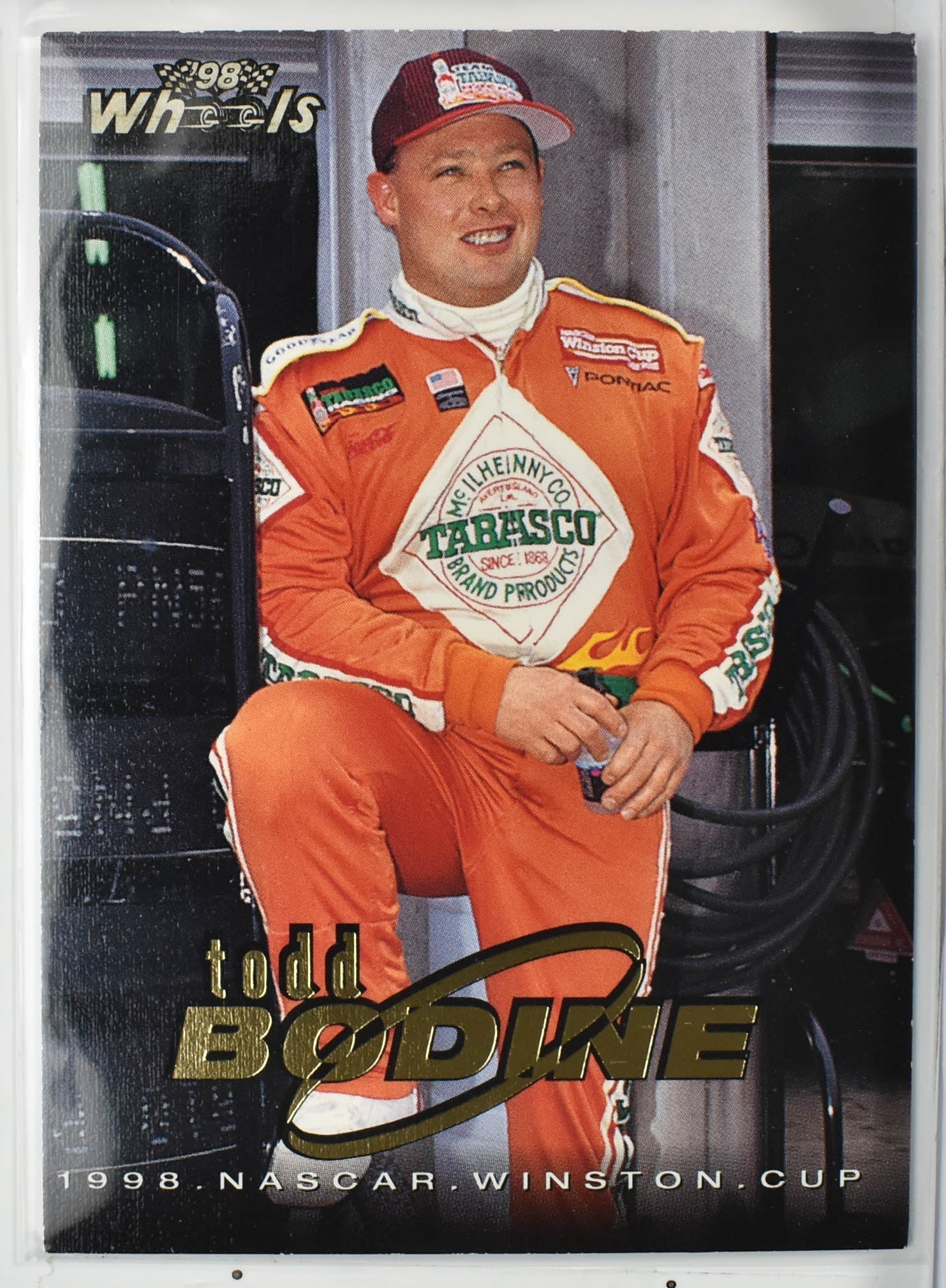 Todd Bodine 4 Wheels Nascar Card