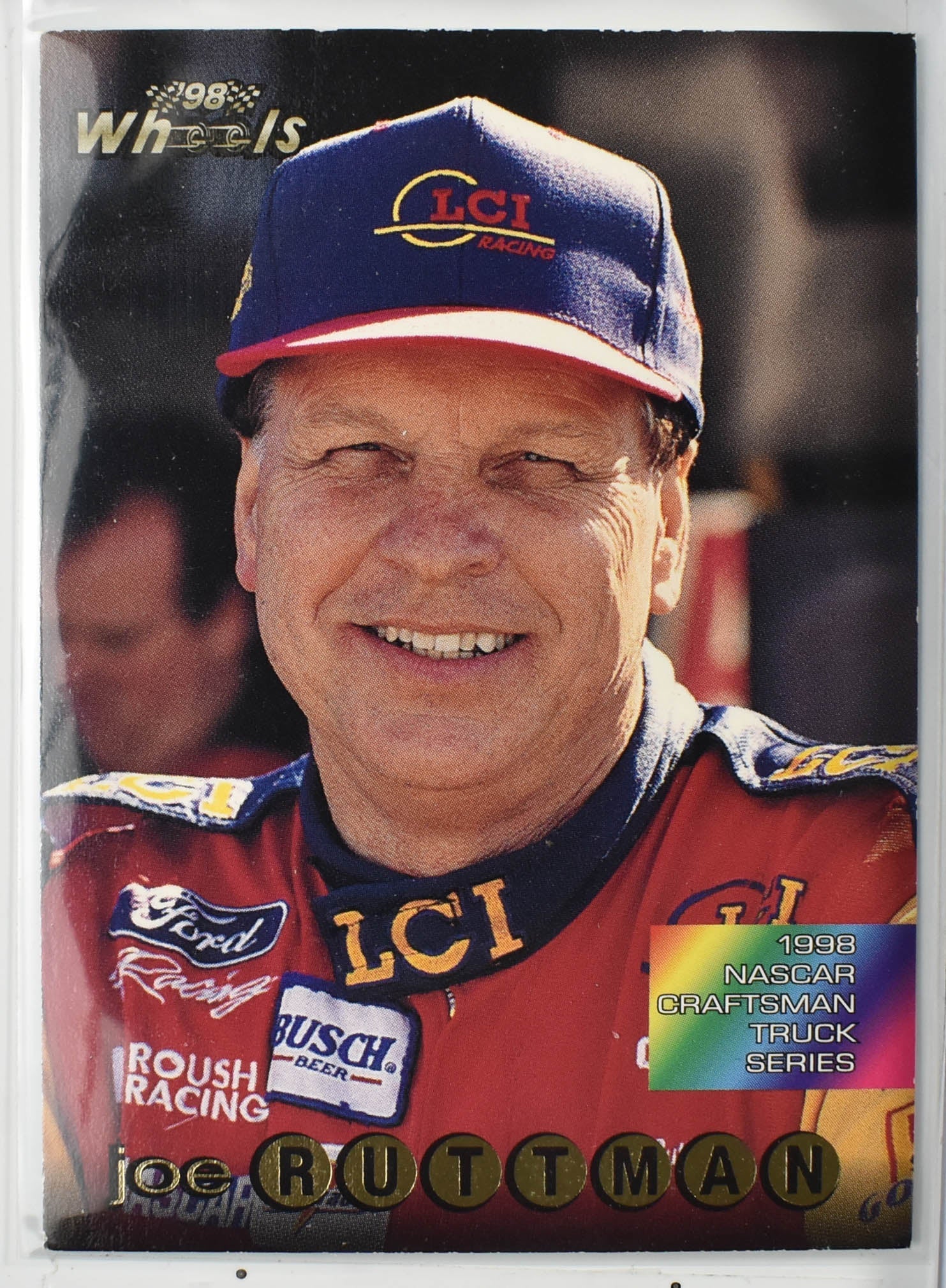 Joe Ruttman 67 Wheel Nascar Card