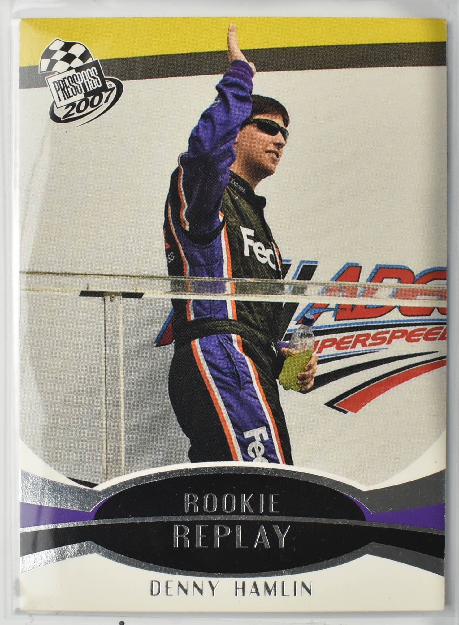 Denny Hamlin 65 Press Pass Nascar Card