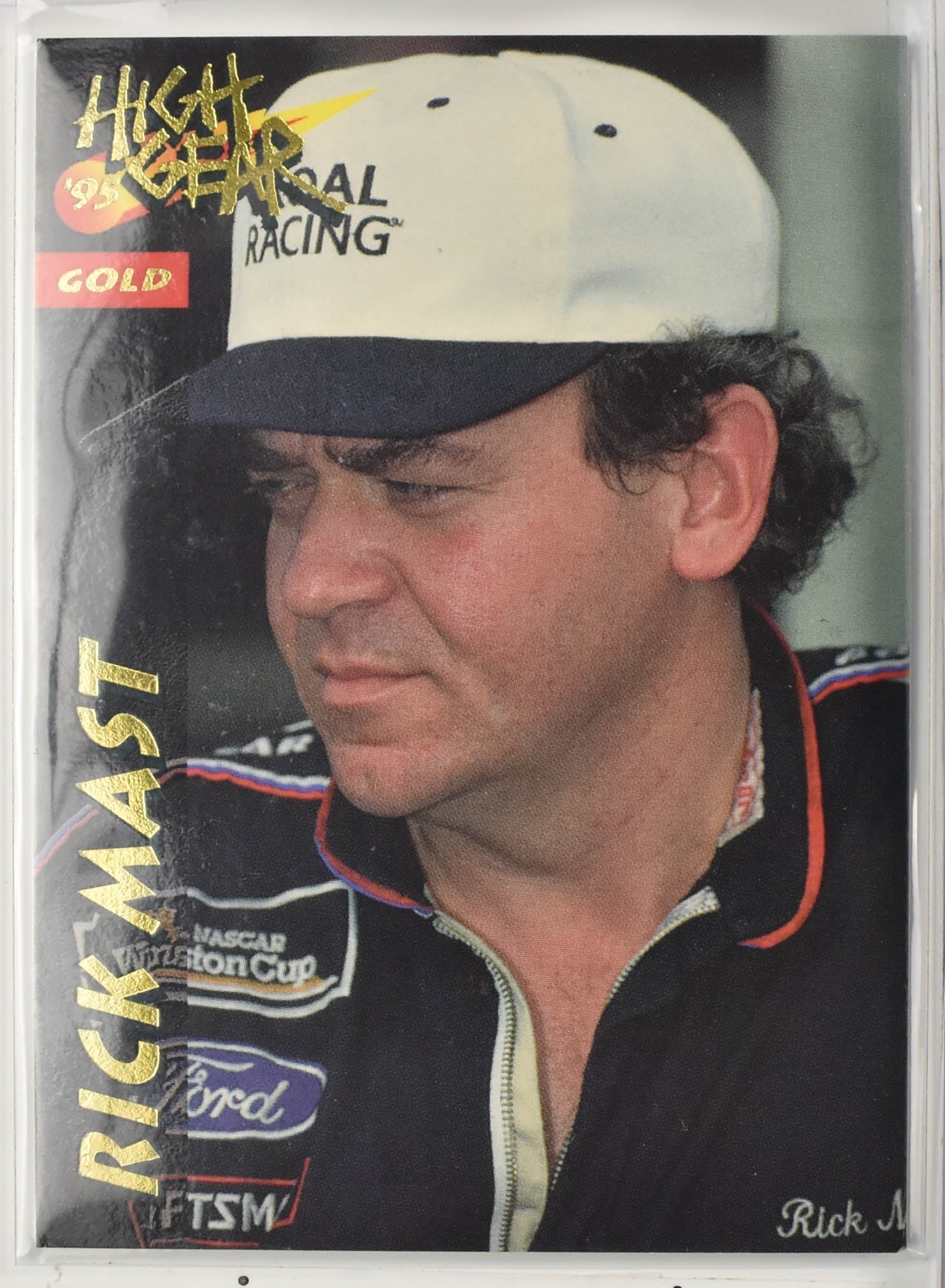 Rick Mast 16 High Gear 1995 Nascar Card