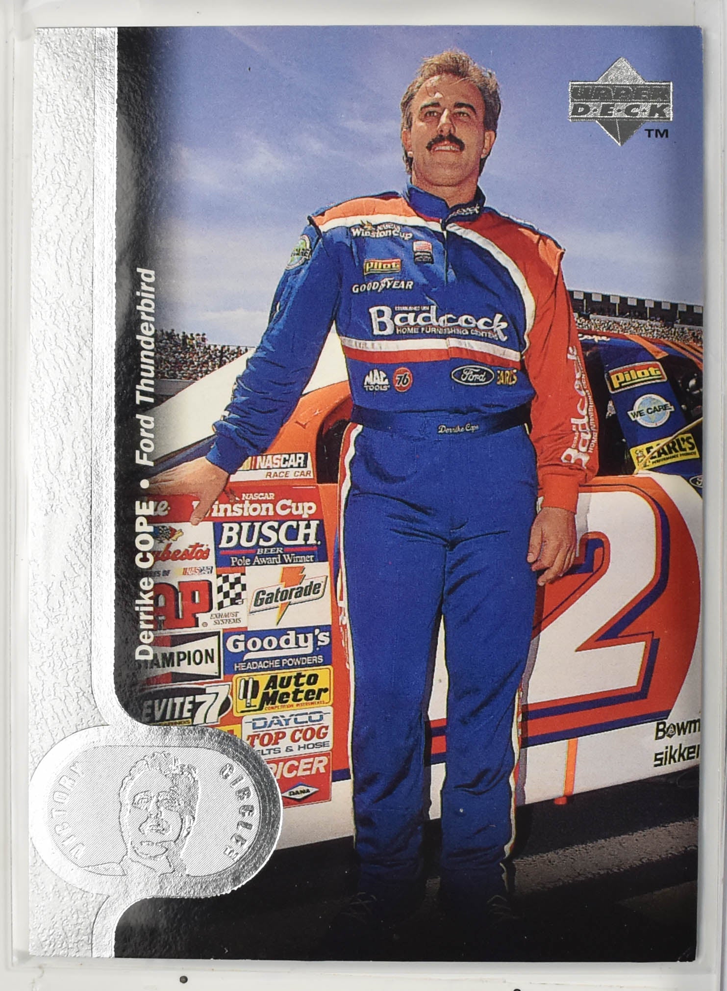 Derrike Cope 12 Upper Deck Nascar Card