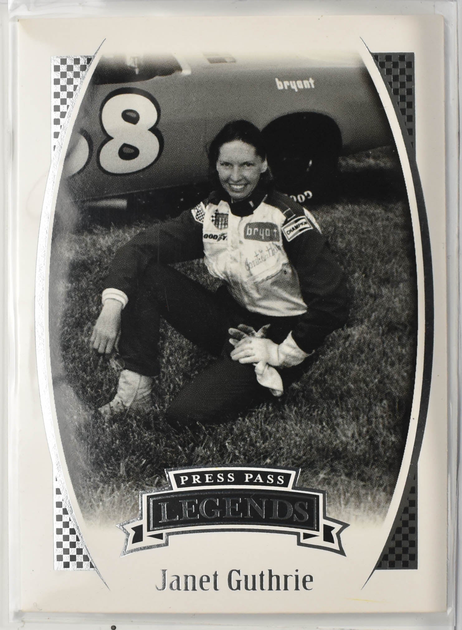 Janet Guthrie 20 Press Pass 2007 Legends Nascar Cards