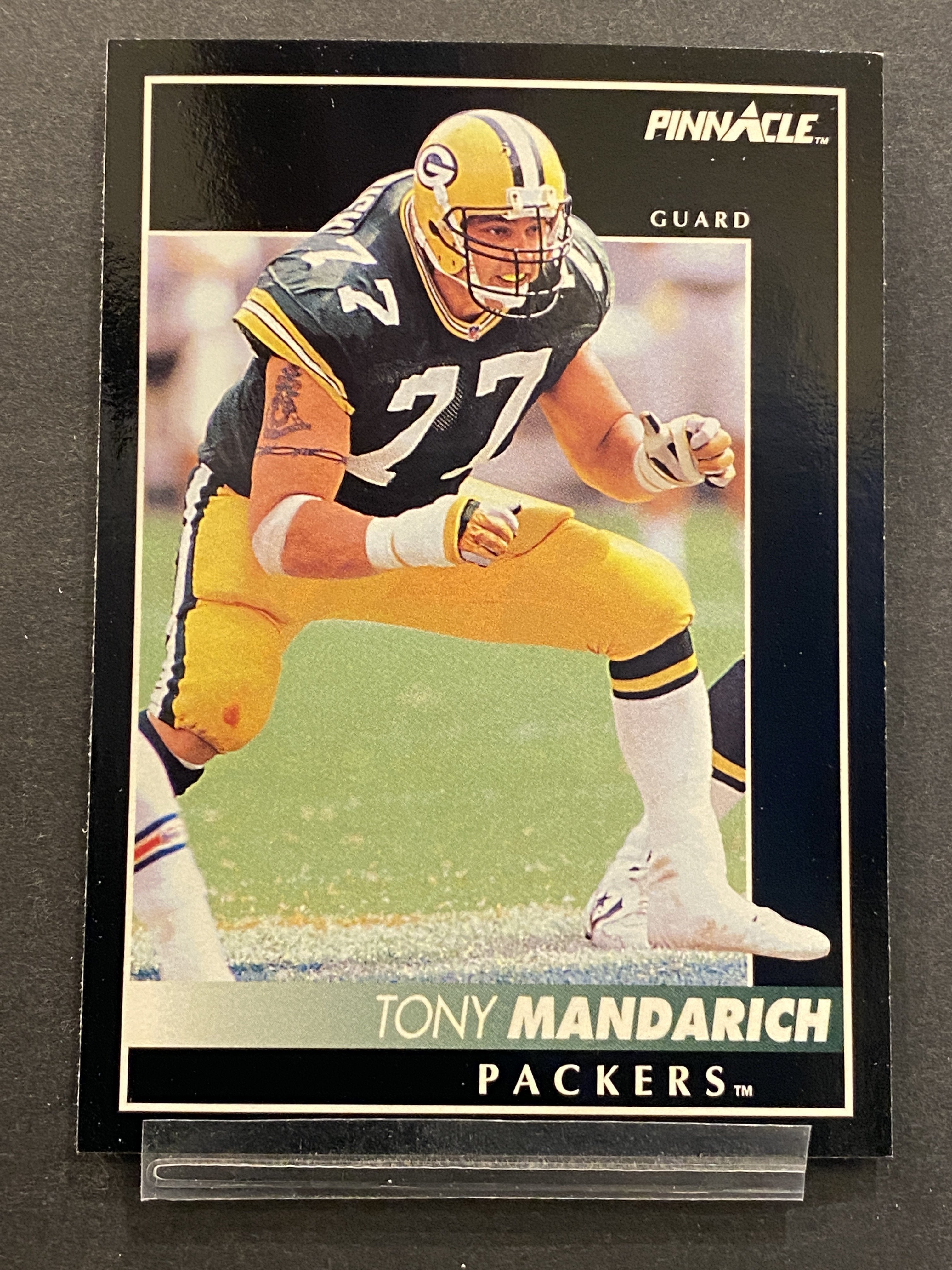 Tony Mandarich Pinnacle Football Card