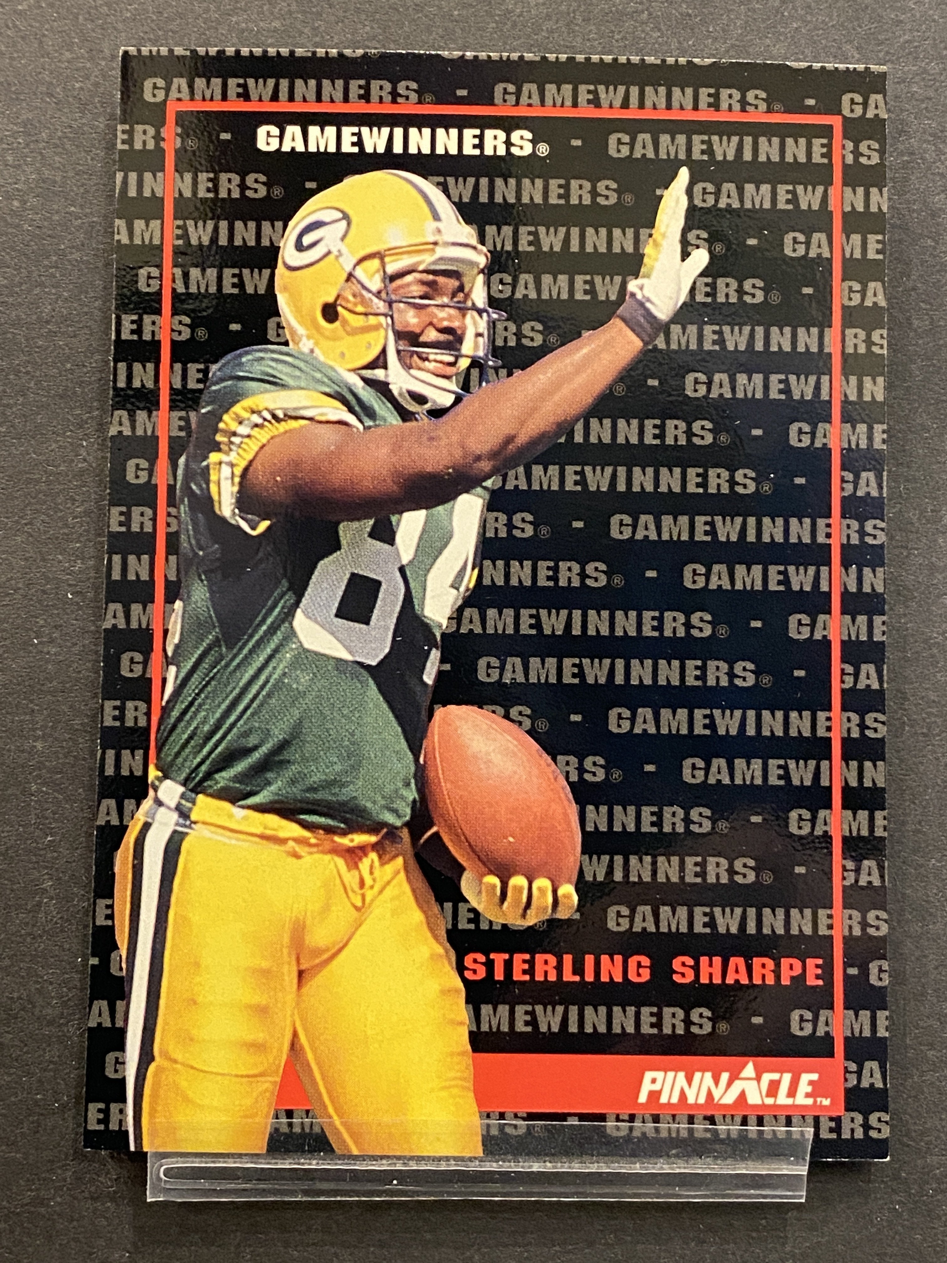 Sterling Sharpe Pinnacle Football Card