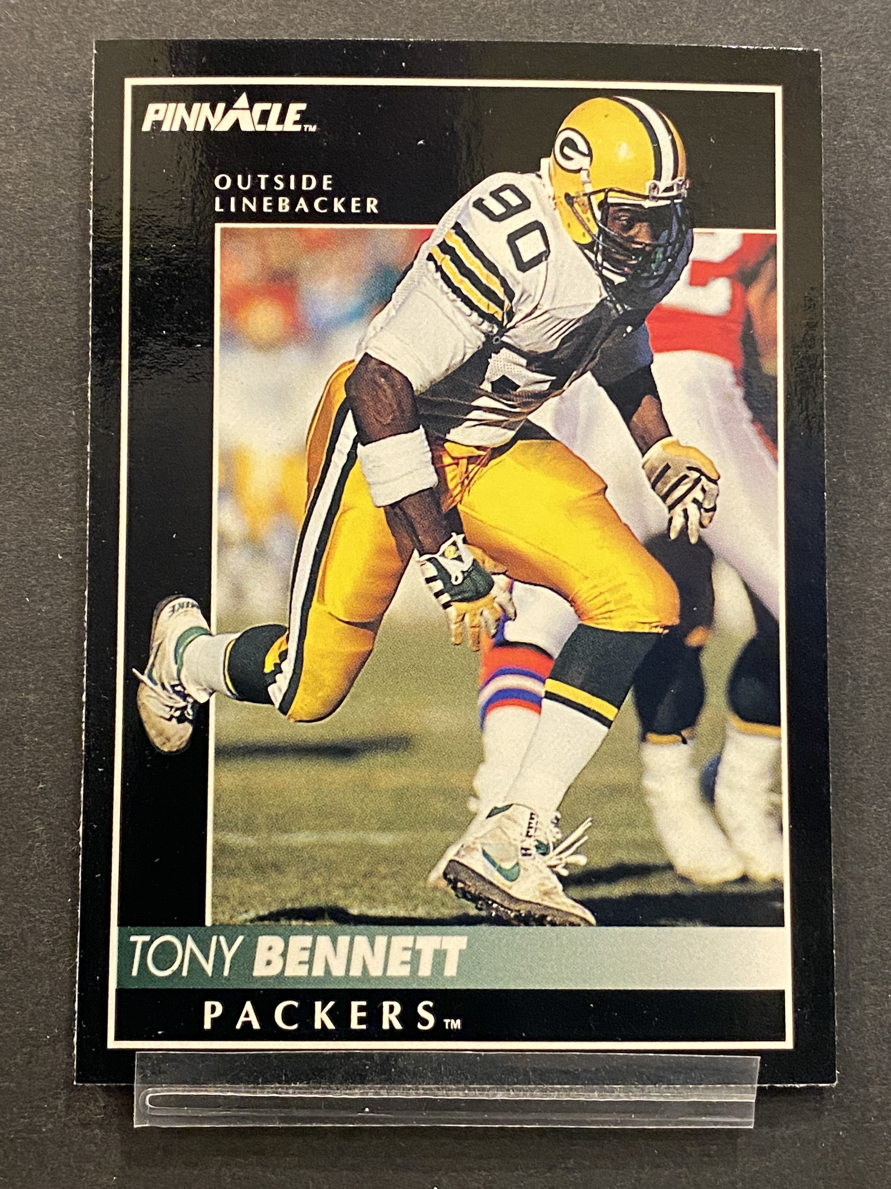 Tony Bennett Pinnacle Football Card