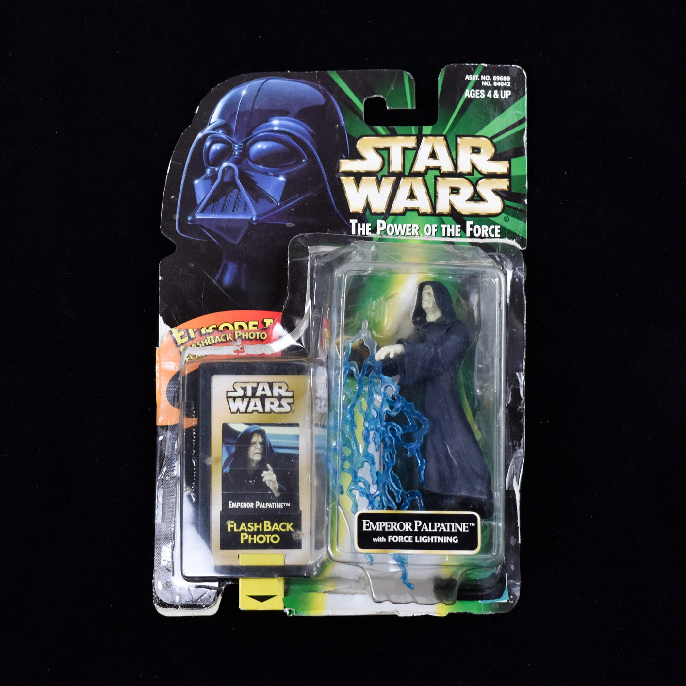 Star Wars Power of the Force Flash Back Photo Kenner Action Figure Emperor Palpatine