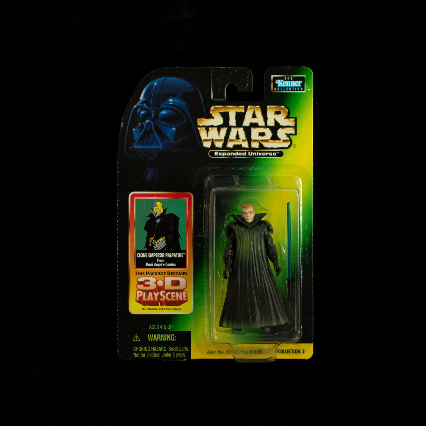 Star Wars Expanded Universe Clone Emperor Palpatine Action Figure