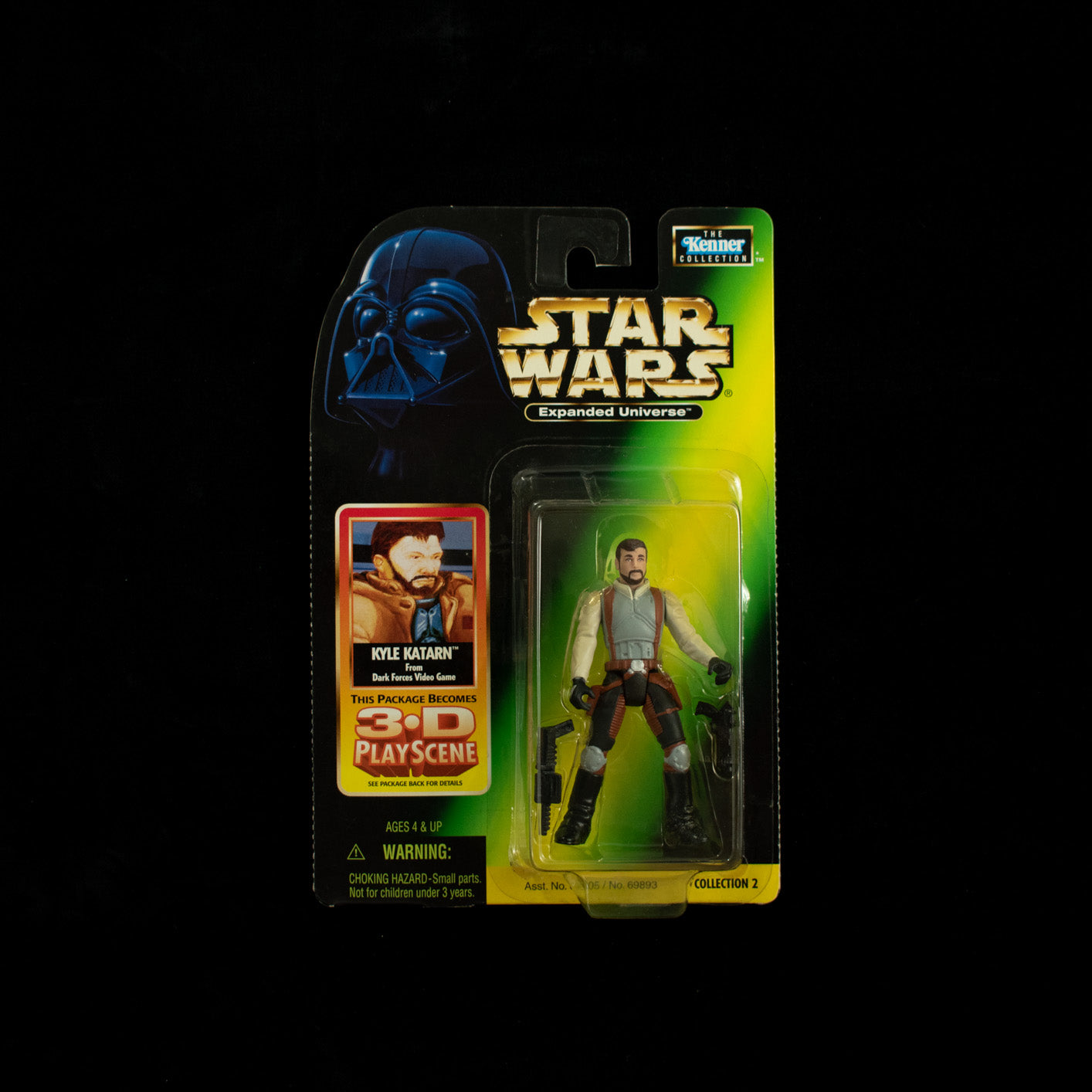 Star Wars Expanded Universe Kenner 1998 Kyle Katarn Dark Forces Video Game