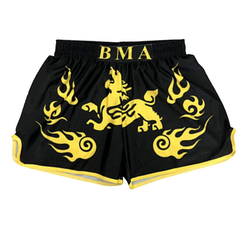 2022 Boxing Shorts Muay Thai Kick Boxing Boxer Trunks MMA Men Fight BJJ Grappling Sportswear Cheap Boxing Short Pant Wholesale