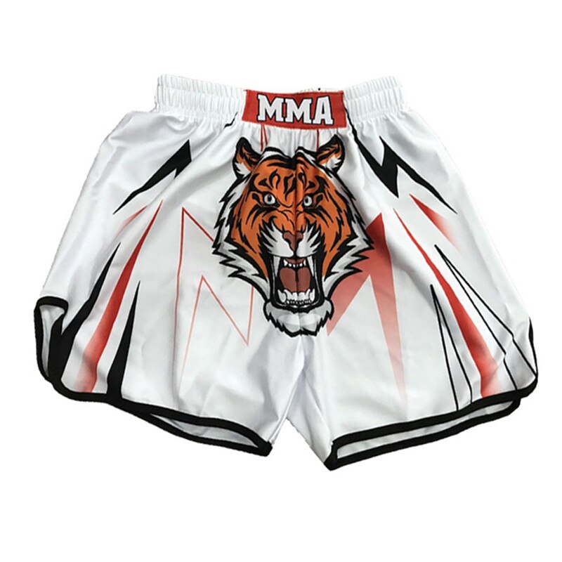 2022 Boxing Shorts Muay Thai Kick Boxing Boxer Trunks MMA Men Fight BJJ Grappling Sportswear Cheap Boxing Short Pant Wholesale