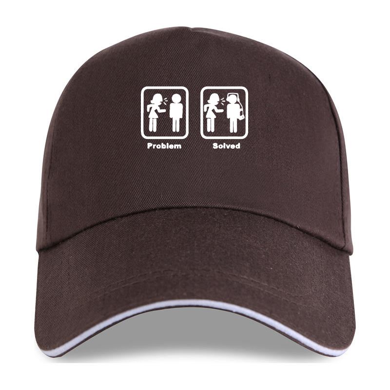 new cap hat  problem solved funny couple music relationships nagging pub Baseball Cap S M L XL XXL