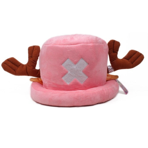 Funny Anime Hats OP Tonychopper 2 Years Later Cap Japanese Cartoon Cosplay Plush Winter Adults Hat Women Gifts Halloween Gifts