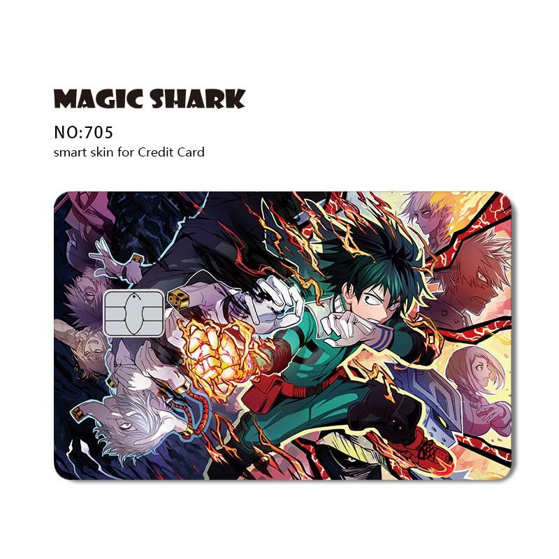 Magic Shark Game Anime Cartoon Character Matte Film Sticker Skin Film Cover for