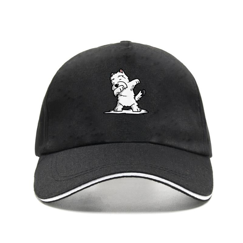 Uniex Uniex Funny Dabbing Wet Highand White Terrier Dog New Hat Funny Crewneck Cothe Cotton Tee T New Hat