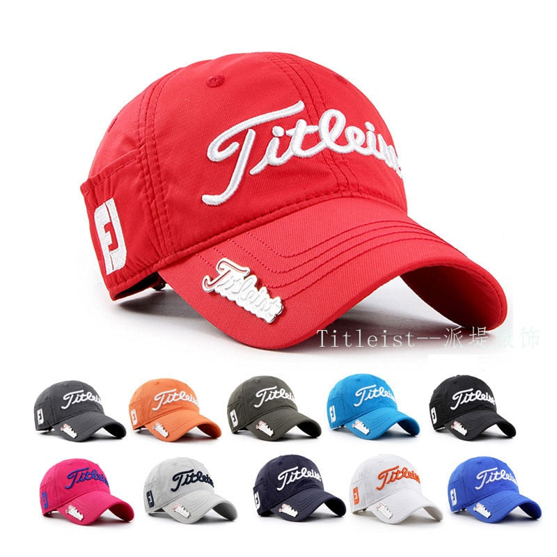 2022New Golf Hat Fashion Men's Baseball Cap with Mark Brand Outdoor Sun Hat Men