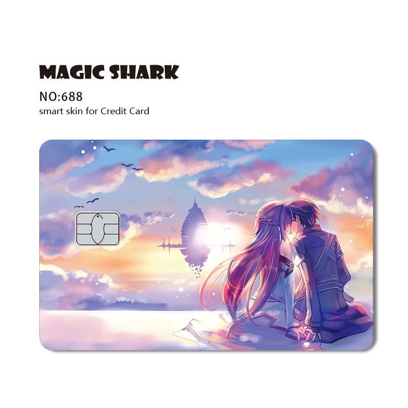 Magic Shark Game Anime Cartoon Character Matte Film Sticker Skin Film Cover for