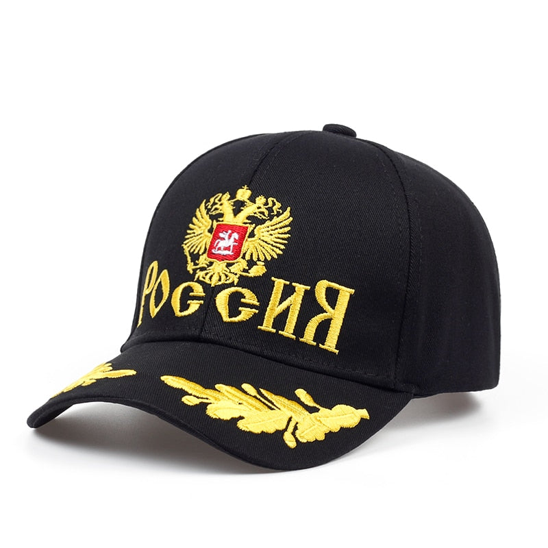 Fashion Baseball Hat Leisure Cap Embroidery Russian Emblem Snapback Unisex Baseball Cap For Woman & Man Snapback Cap Sport Hat