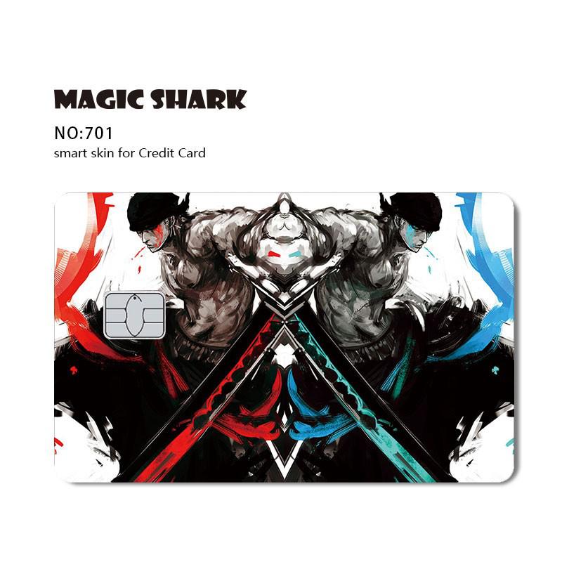 Magic Shark Game Anime Cartoon Character Matte Film Sticker Skin Film Cover for