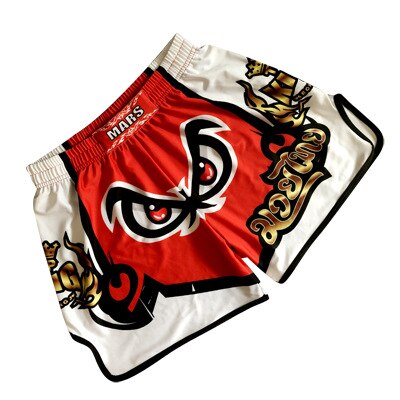 Crossfit Shorts Mma Boxing Muay Thai Shorts Color Matching Printed Wushu Sanda Rashguard Mma Sport Boxing Trunks  Kickboxing