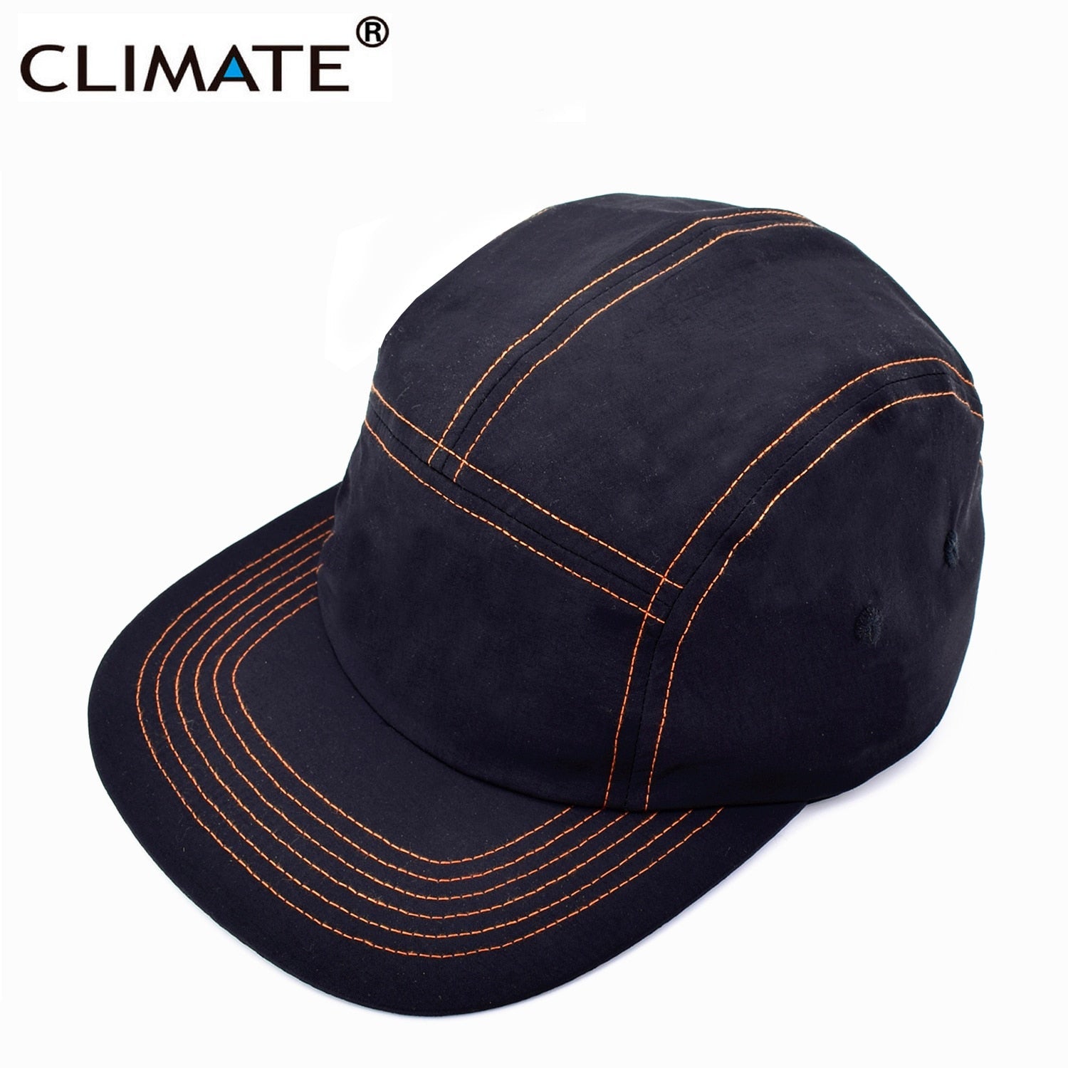 CLIMATE 5 Five Panel Cap Cool Street Style Dance Hip Hop Cap Hat Classic Casual