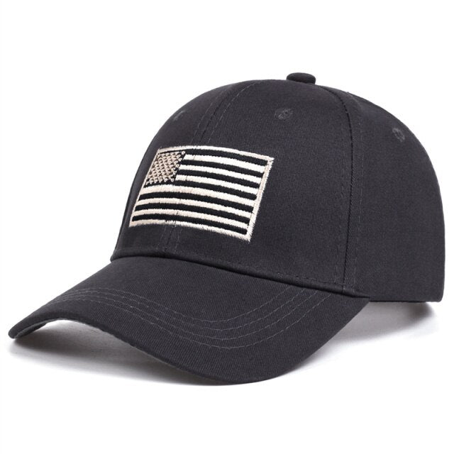 High Quality USA Flag Camouflage Baseball Cap For Men Snapback Hat Army American Flag Baseball Cap Bone Trucker Gorras