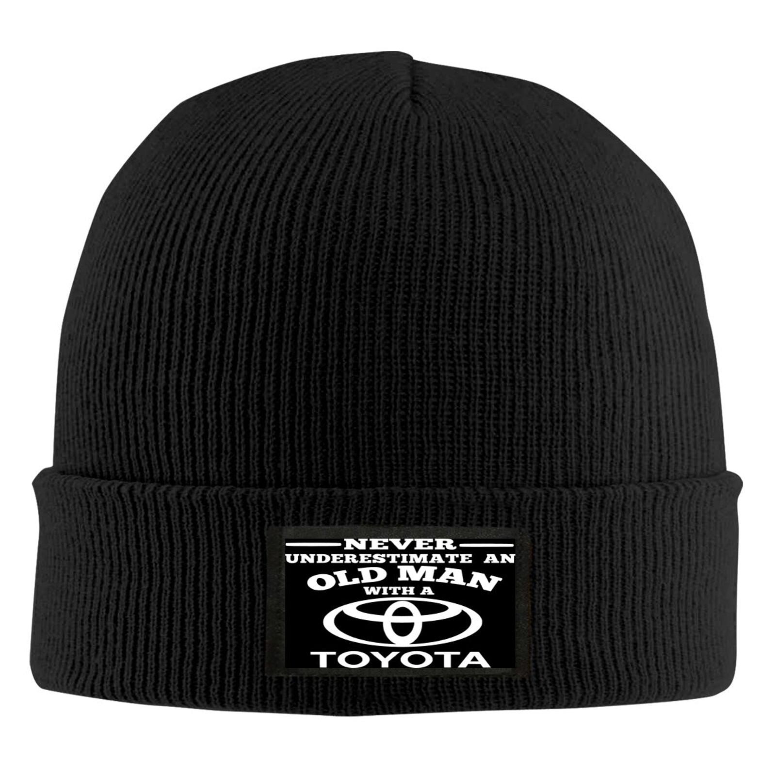 Toyota Never Underestimate An Old Men's Cap Hat For Girls Knitted Balaclava Hats For Men Hat Beanie Streetwear Men Cap Cowgirl