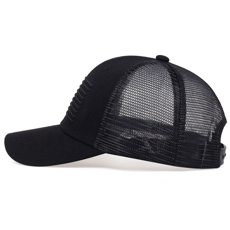 Fashion Hip Hop Baseball Cap Men Women Tactical Military Dad Hat American Flag Wild Hats Summer Breathable Mesh Caps Sport Hats